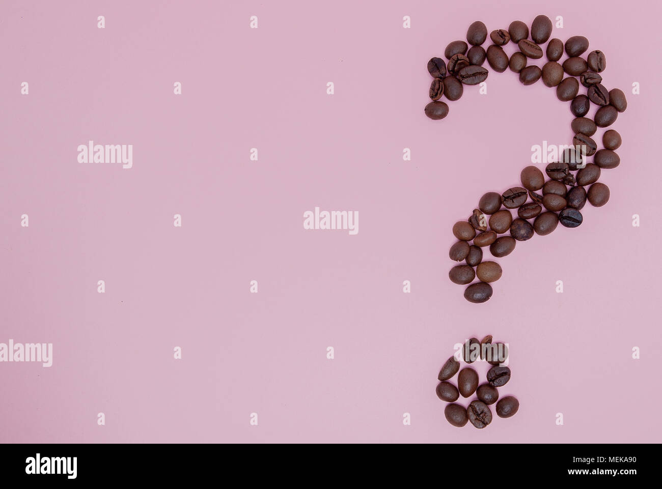 Beans Question Mark High Resolution Stock Photography and Images - Alamy