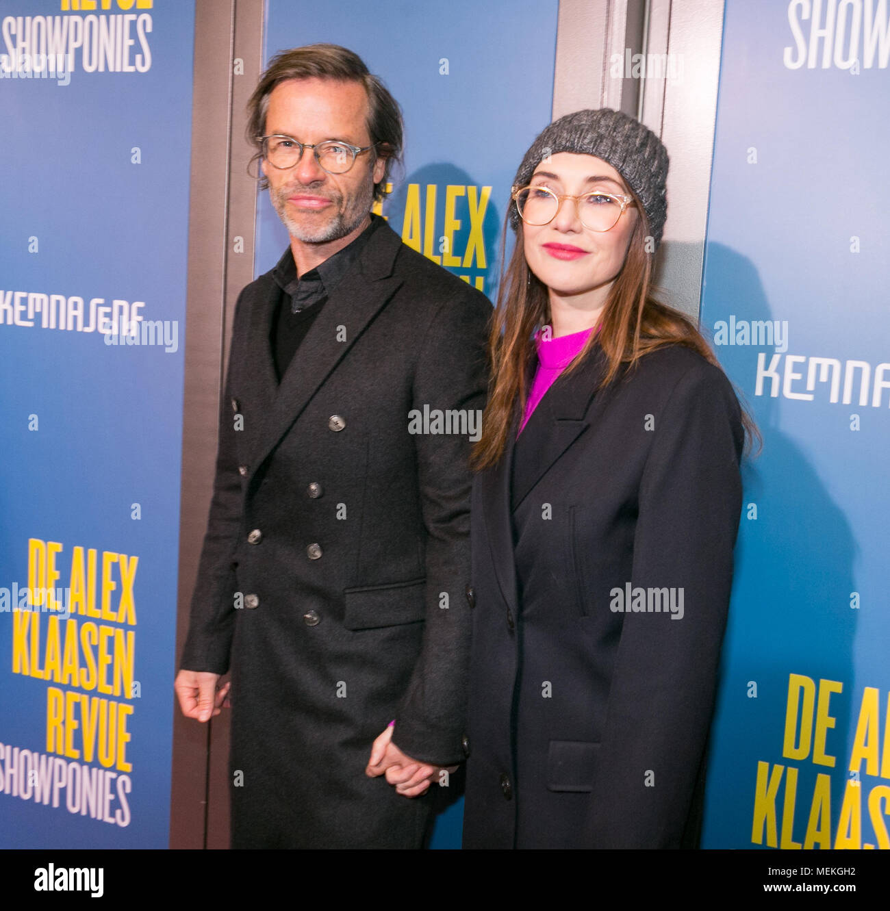 Carice van Houten and Guy Pearce attend the premiere of 'Showponies