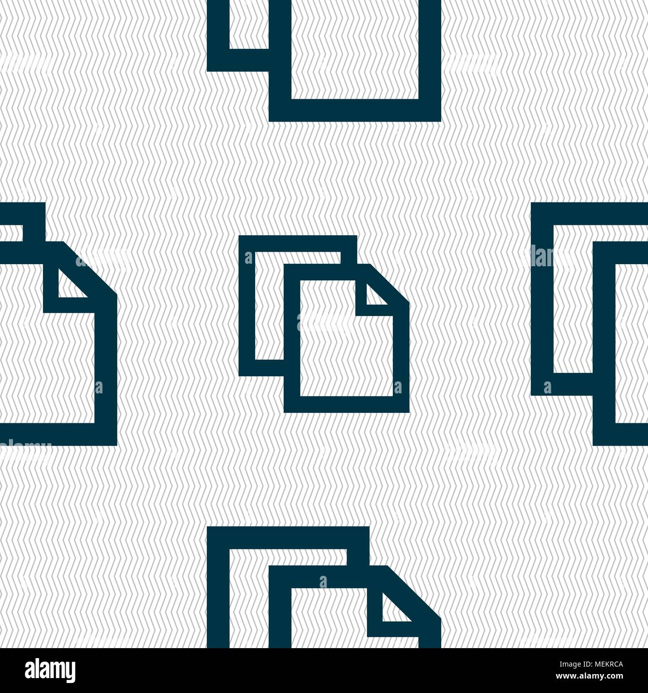 Edit document sign icon. content button.. Seamless abstract background ...