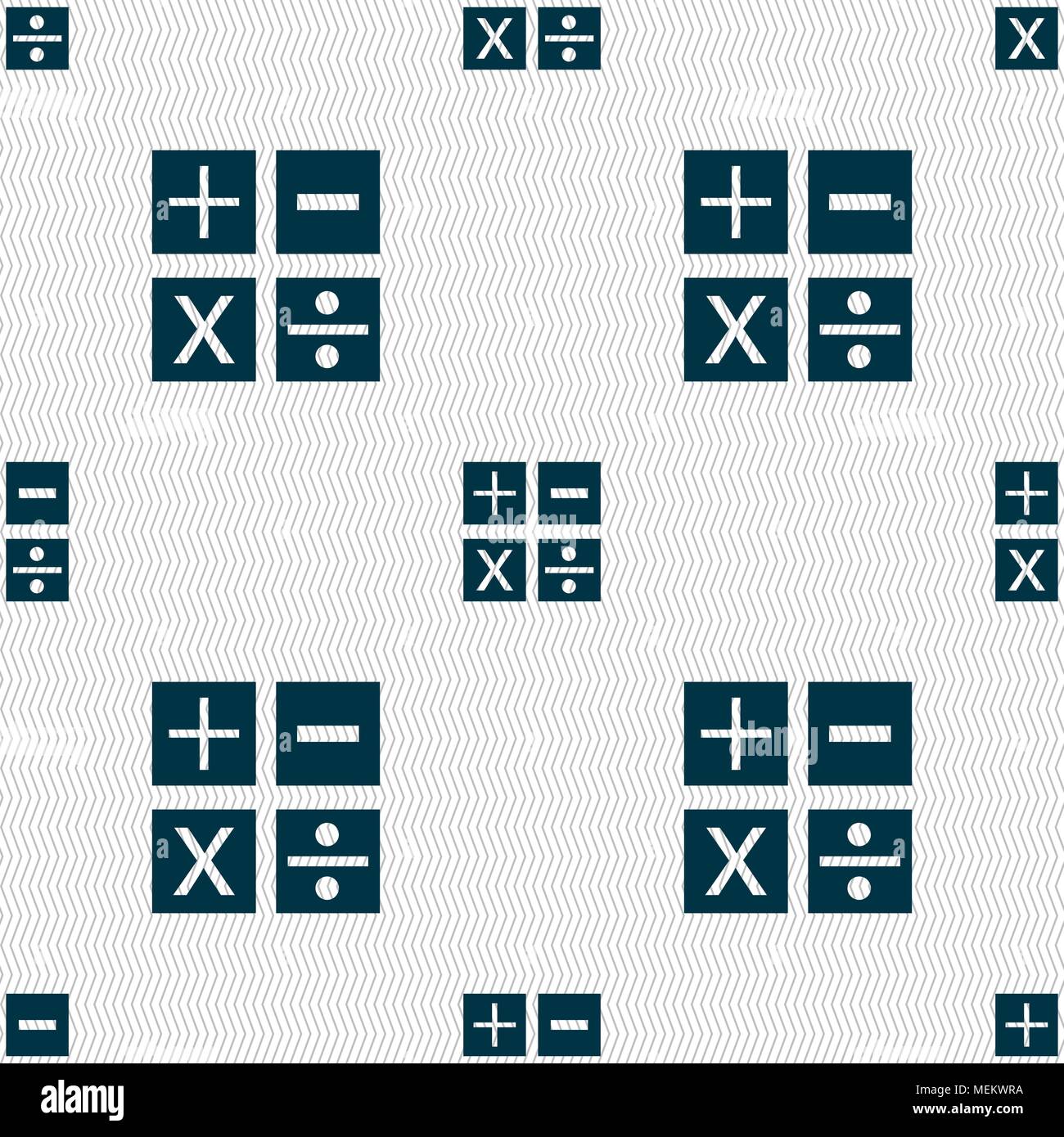 Multiplication, division, plus, minus icon Math symbol Mathematics ...