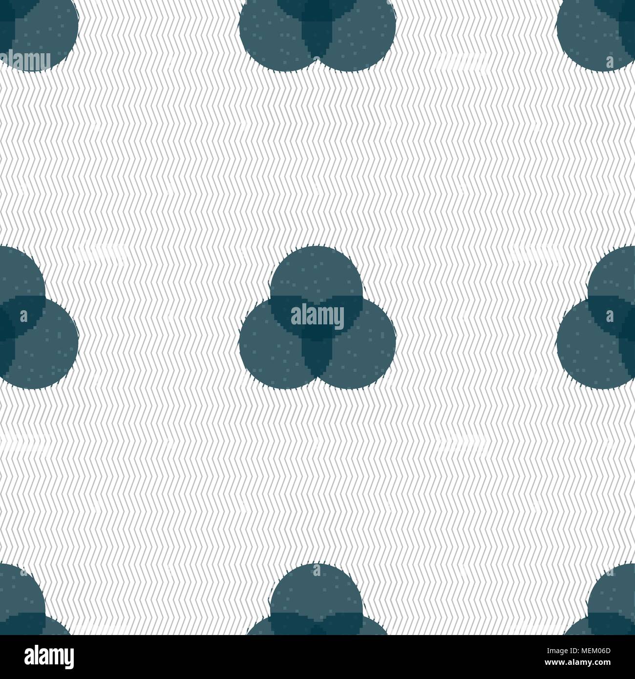 Color scheme icon sign. Seamless abstract background with geometric ...