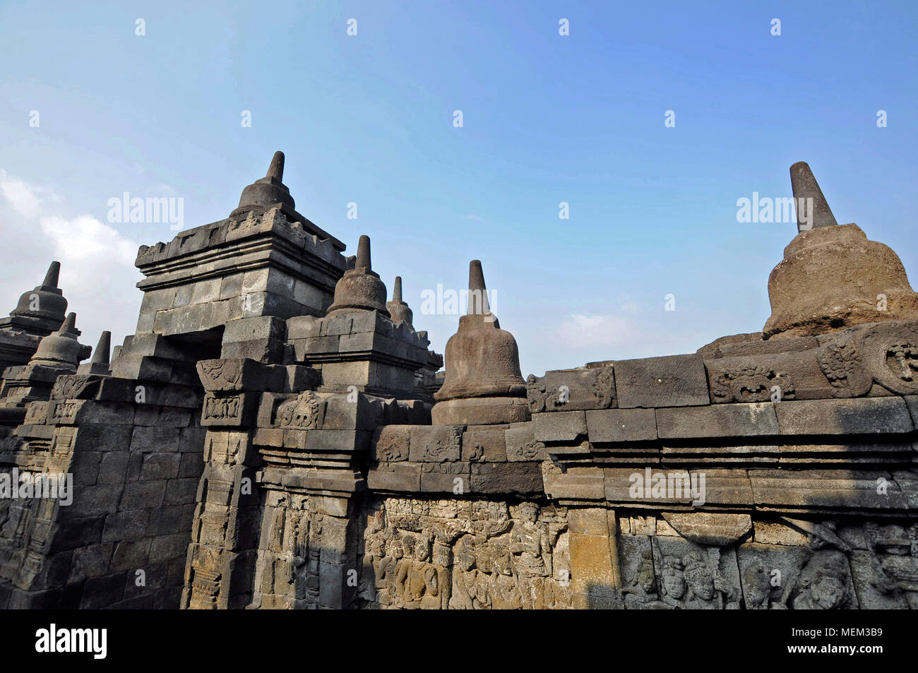 Borobudur Temple Stock Photo