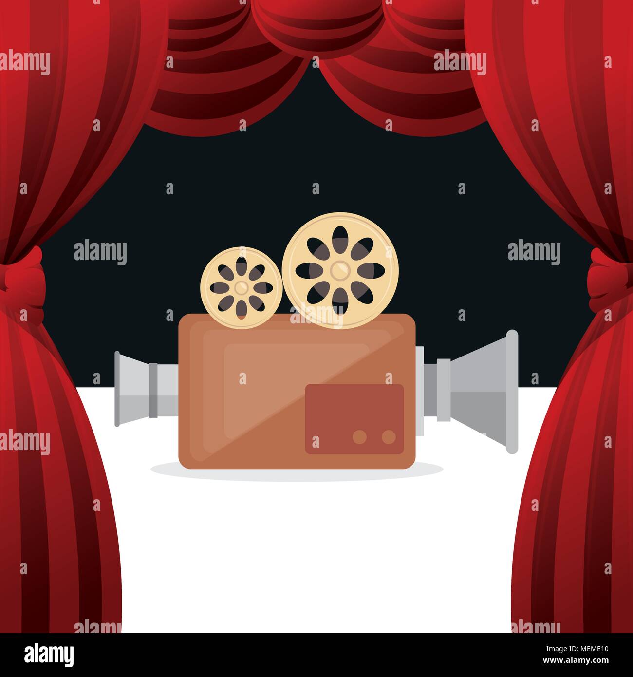 cinema camera film entertainment icon Stock Vector Image & Art - Alamy