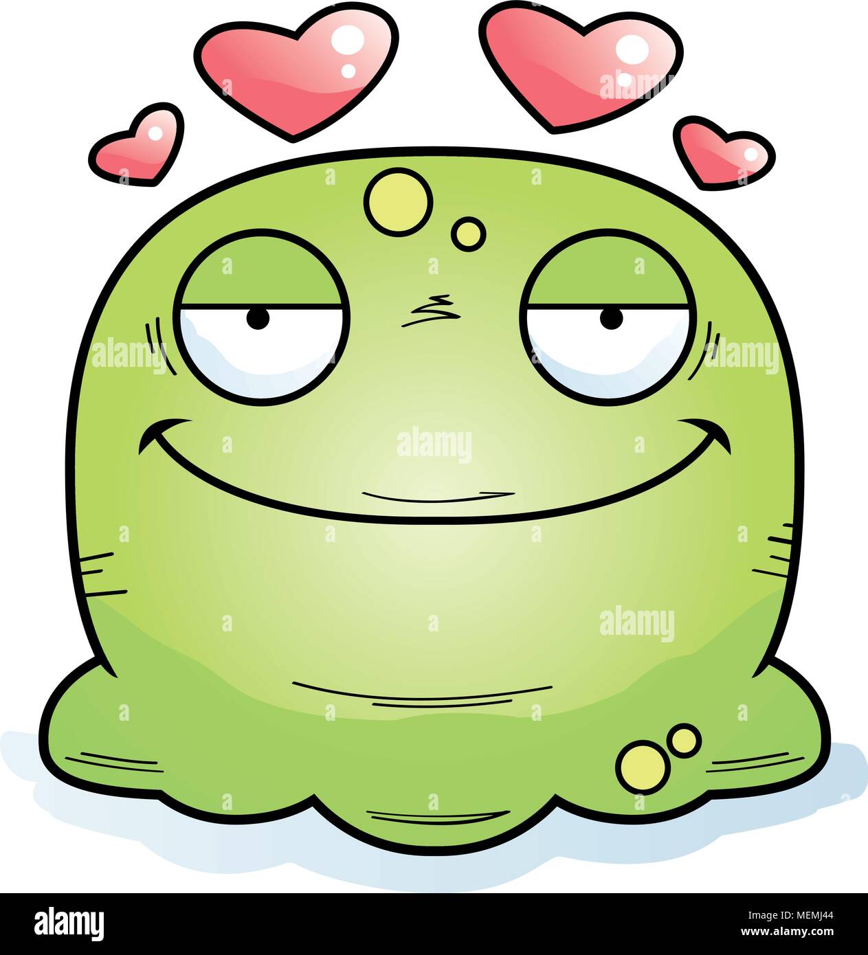 A cartoon illustration of a booger in love Stock Vector Image & Art - Alamy