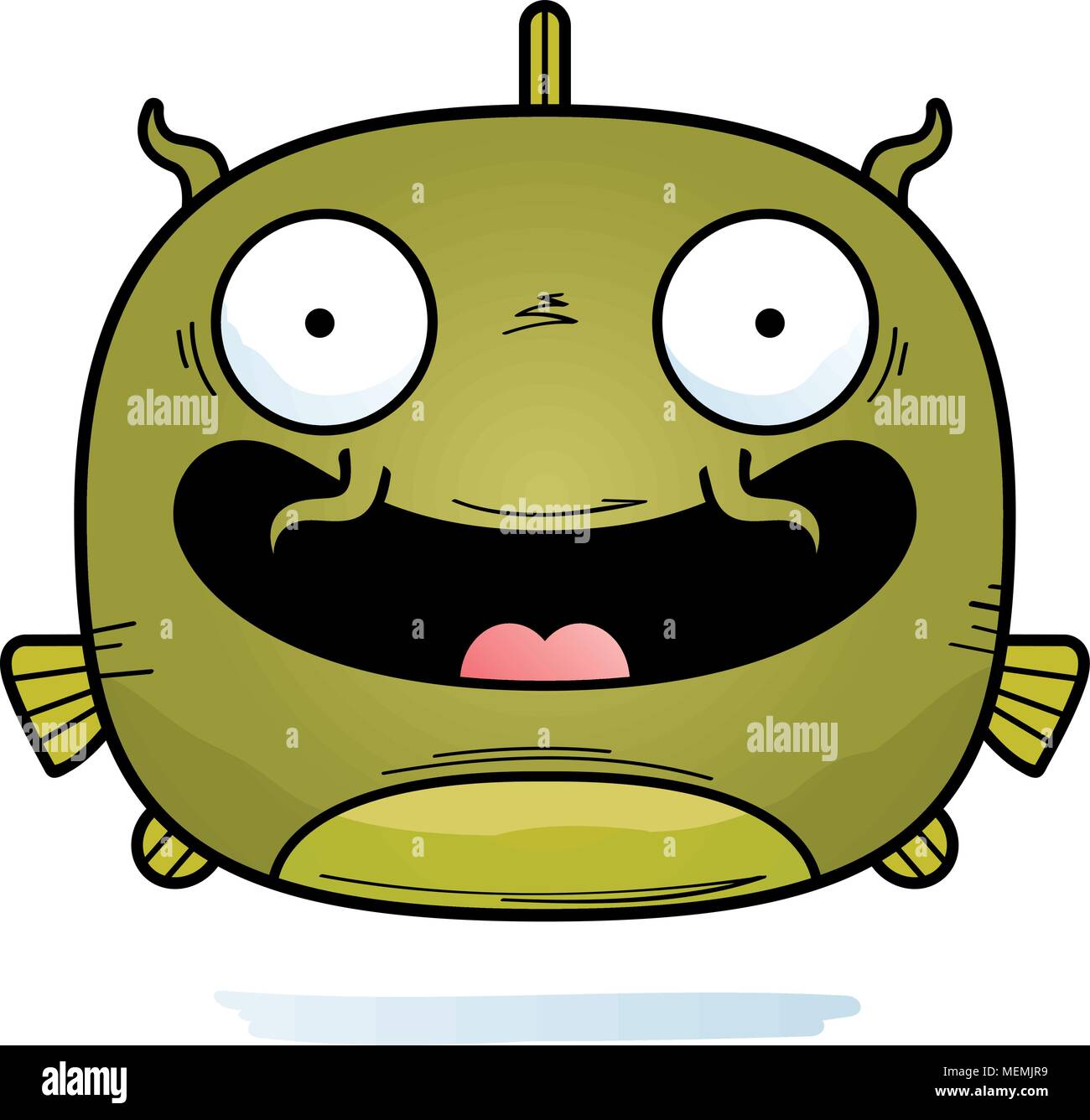 A cartoon illustration of a catfish smiling Stock Vector Image & Art - Alamy