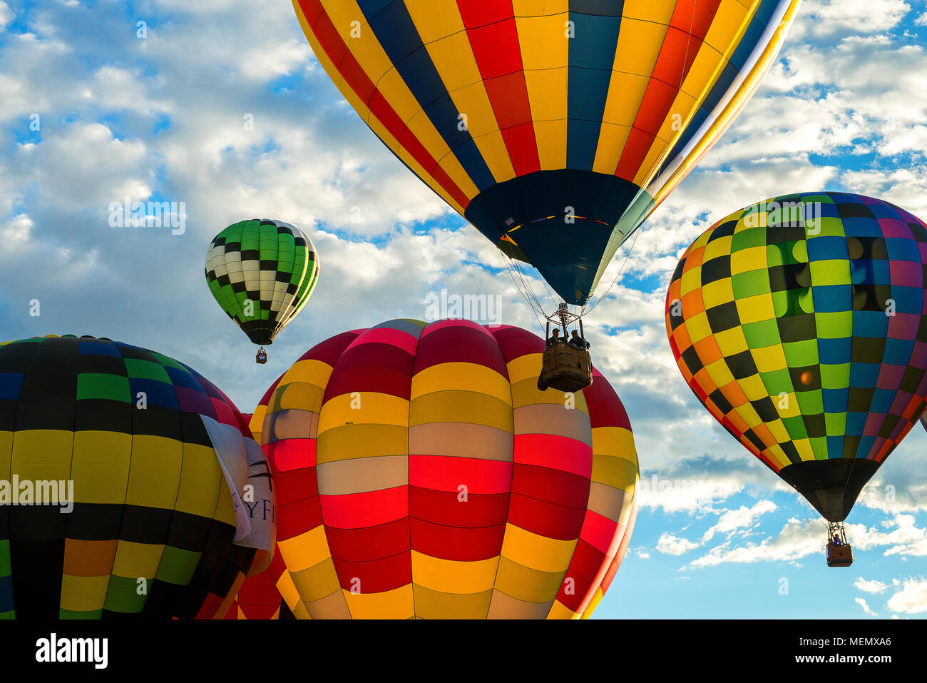 Albuquerque Hot Air Balloon Festival, New Mexico Stock Photo