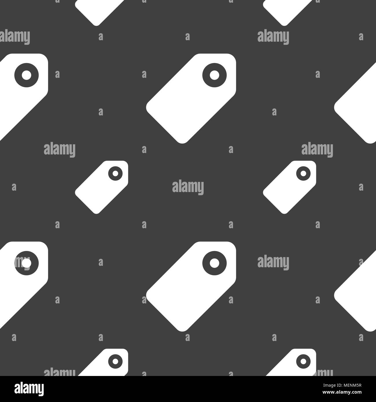 Special offer label icon sign. Seamless pattern on a gray background ...