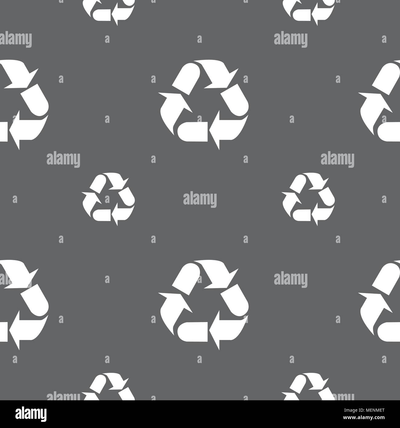 processing icon sign. Seamless pattern on a gray background. Vector ...