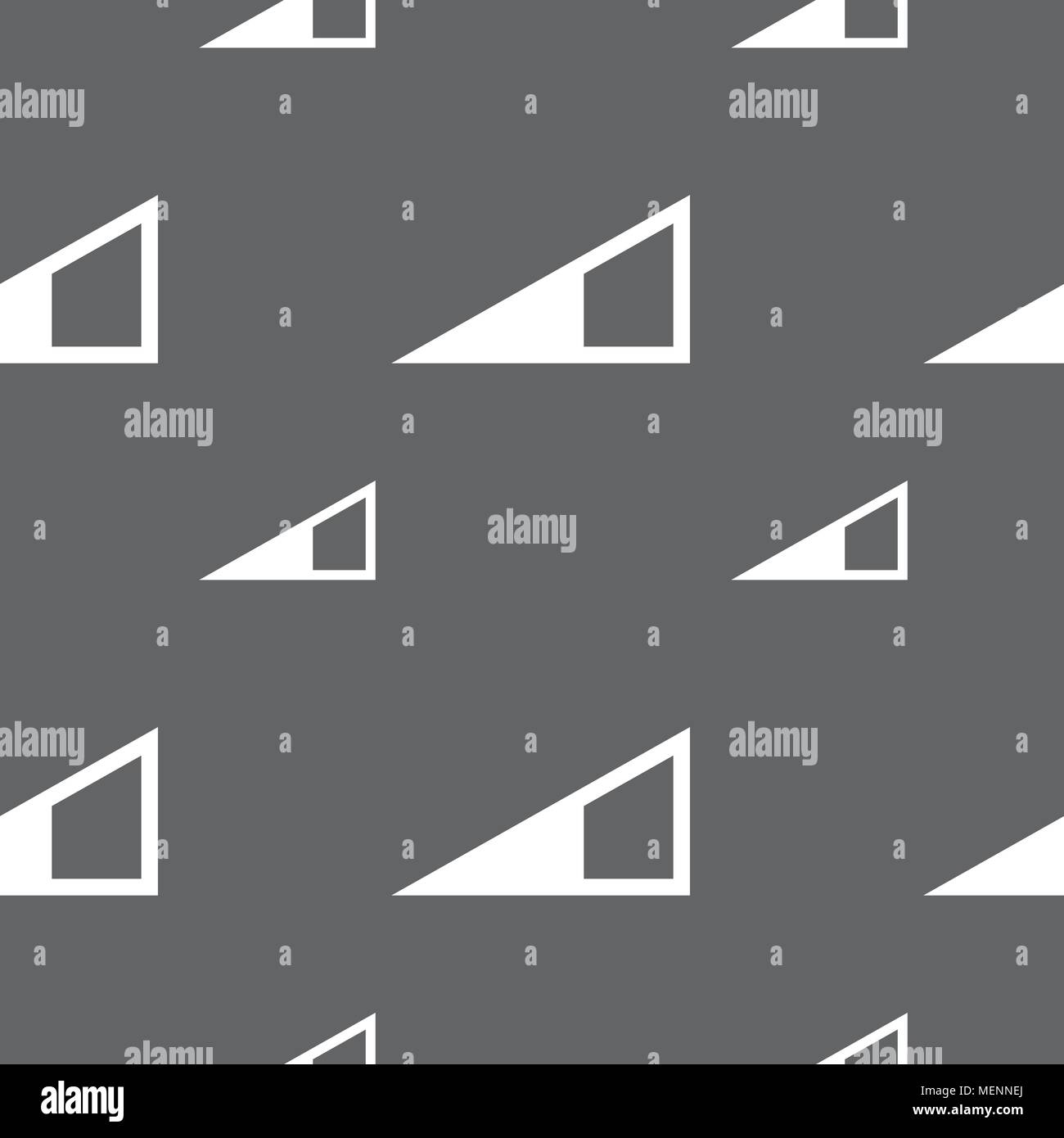 speaker Volume icon sign. Seamless pattern on a gray background. Vector illustration Stock Vector