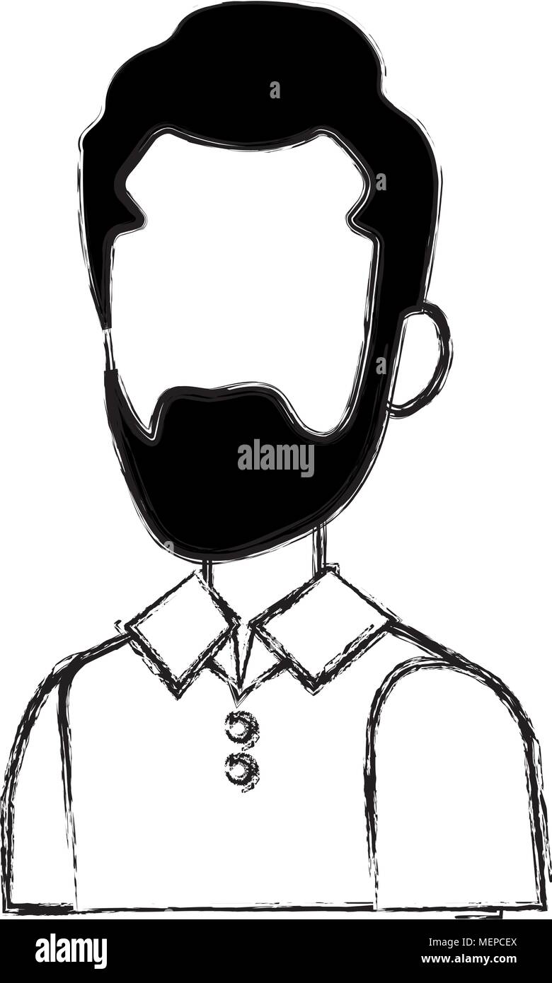 businessman with beard avatar character icon Stock Vector Image & Art ...