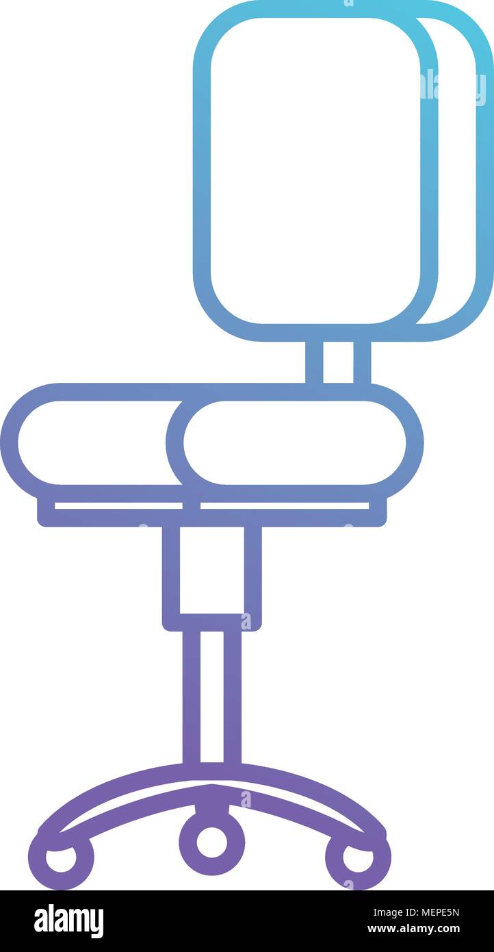office chair isolated icon Stock Vector Image & Art - Alamy