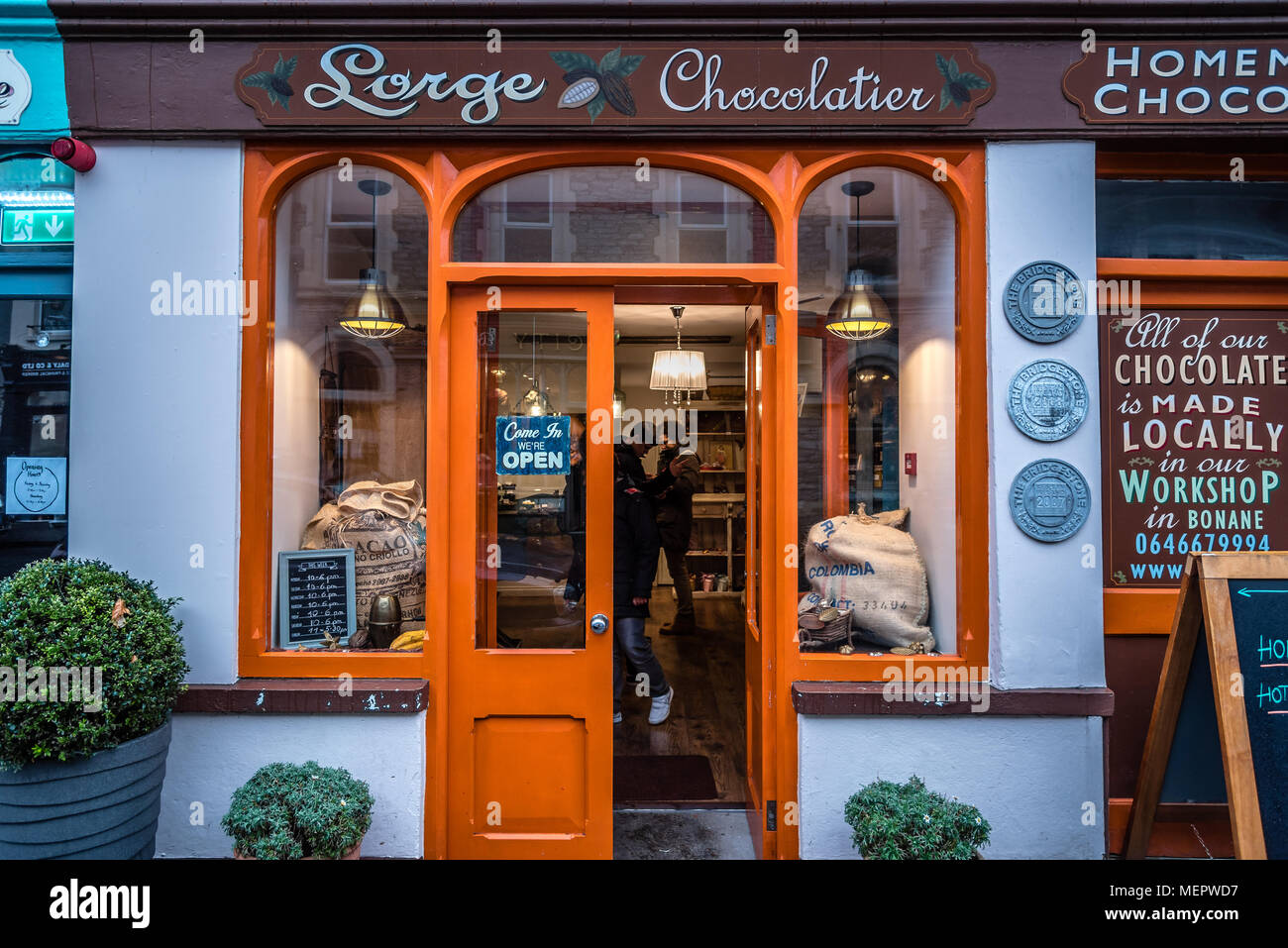 Kenmare, Ireland November 10, 2017 Picturesque and colorful