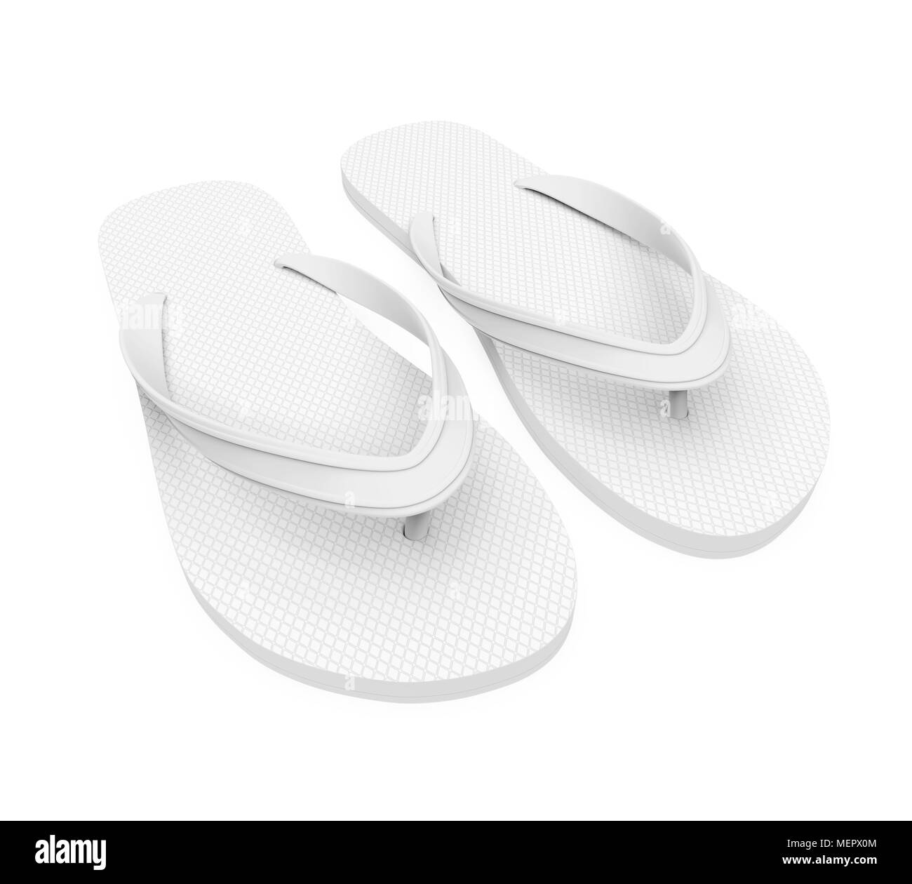 Flipflops Sandal Isolated Stock Photo Alamy
