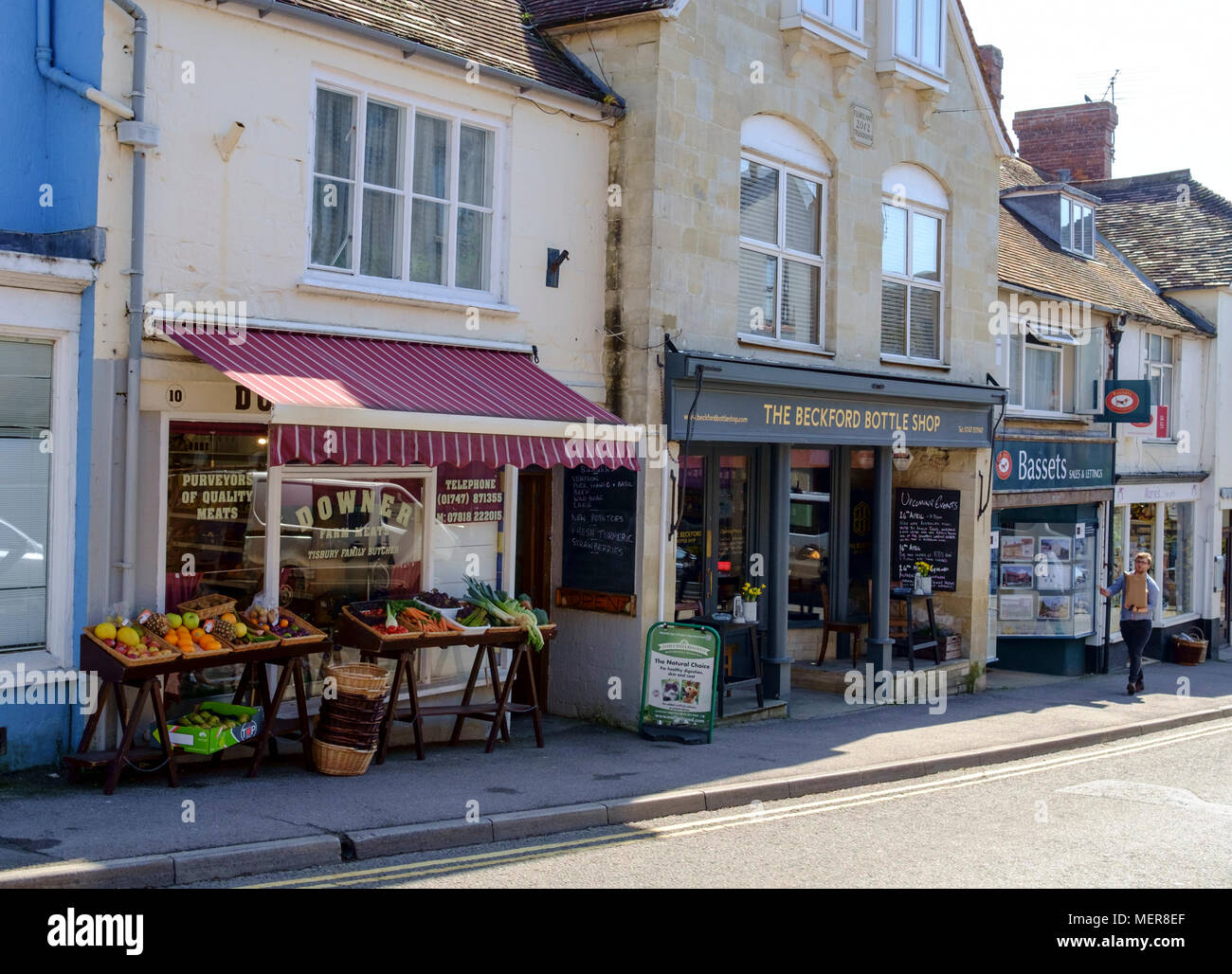 Tisbury,a wiltshire village near salisbury. England UK Stock Photo Alamy