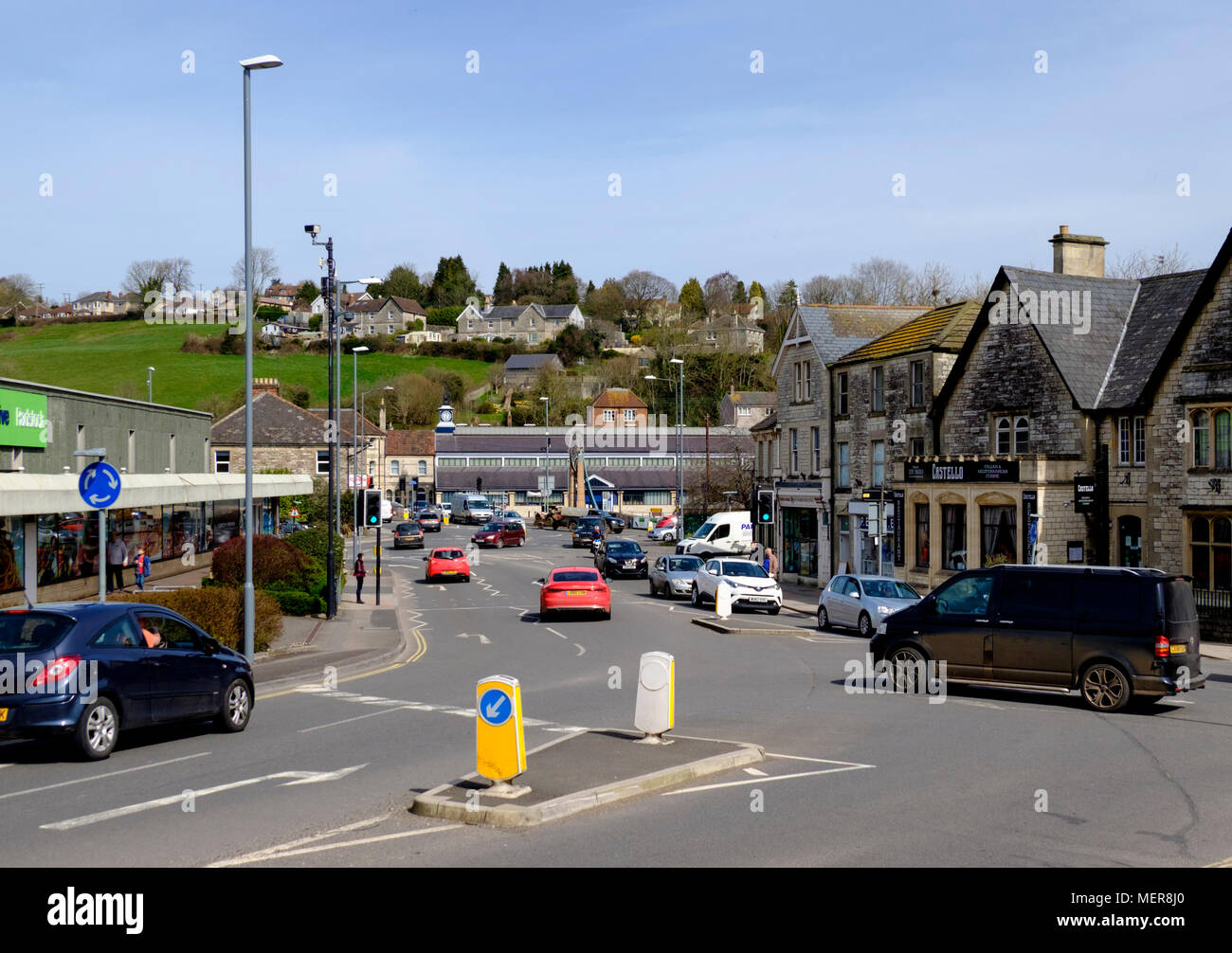 somerset town south of bath