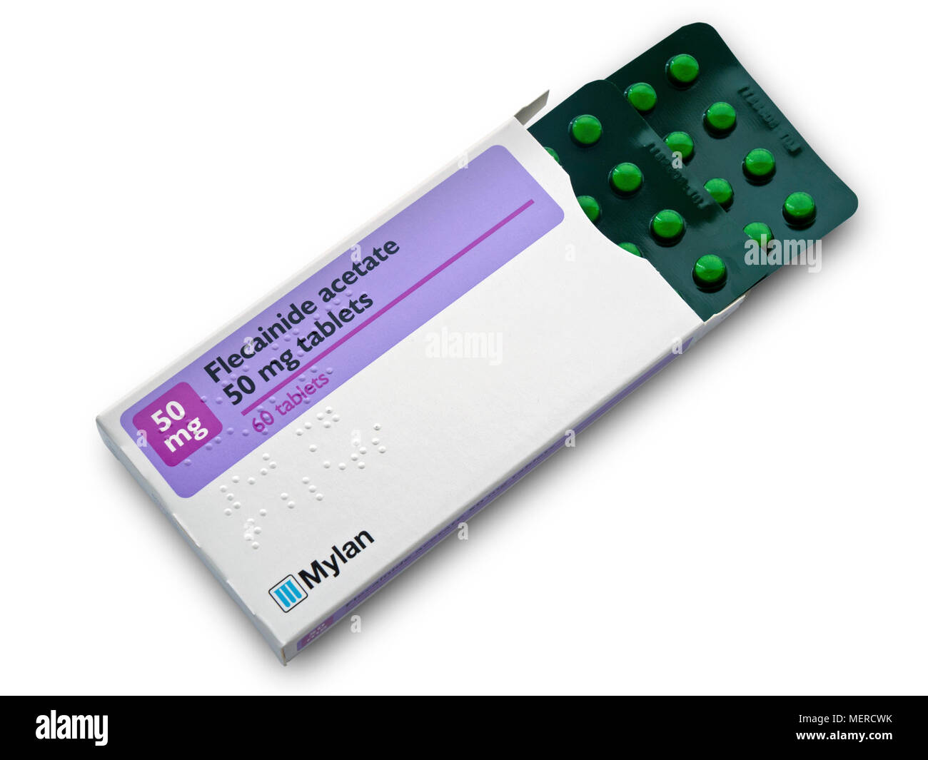 Mylan Flecainide Acetate heart medication class Ic antiarrhythmic agent