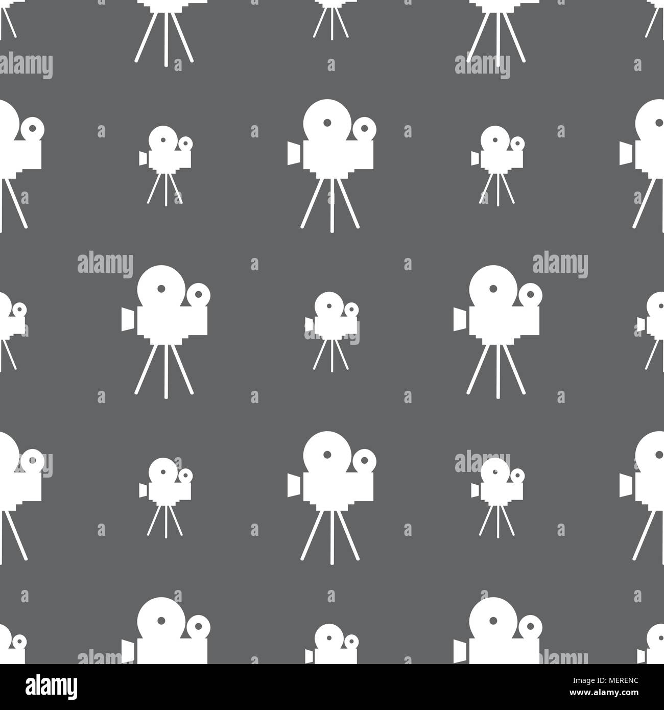 Map pointer icon sign. Seamless pattern on a gray background. Vector ...