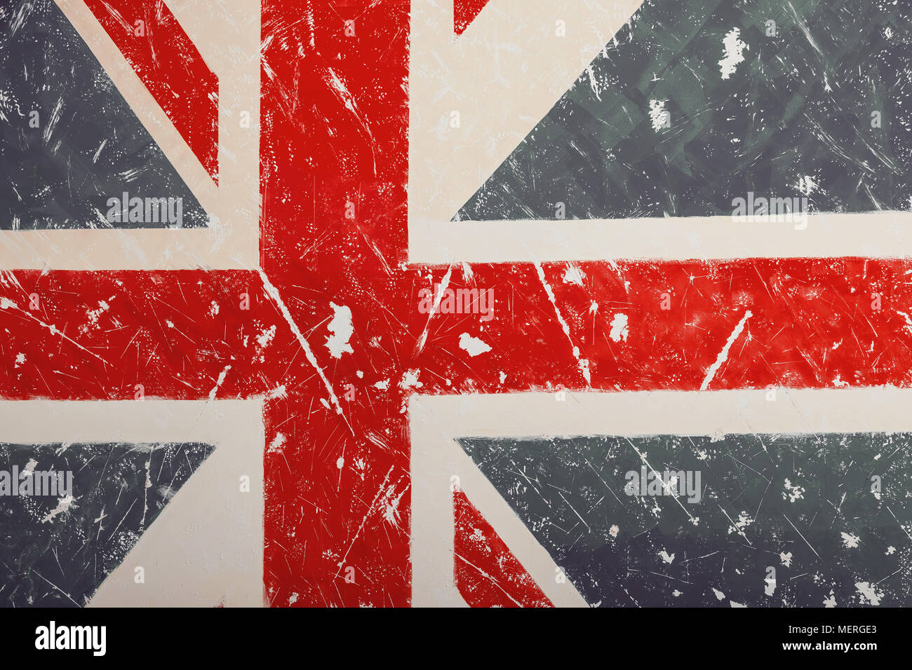 Vintage England Flag Wallpaper