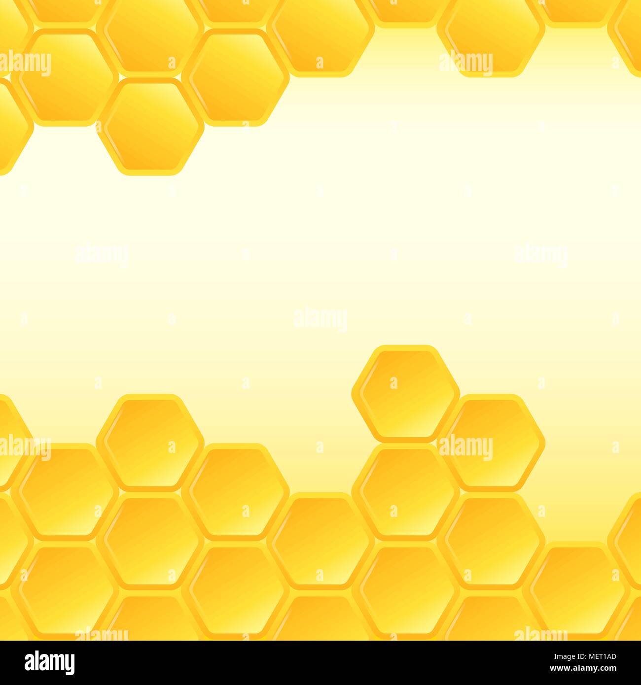 Honeycomb background. Vector Illustration Stock Vector