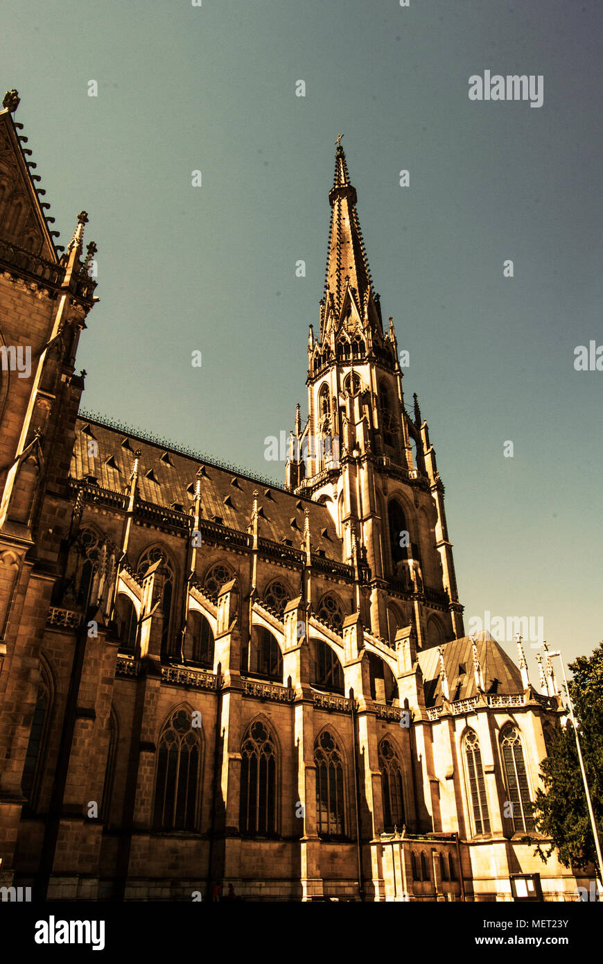 Linz street Austria Stock Photo - Alamy