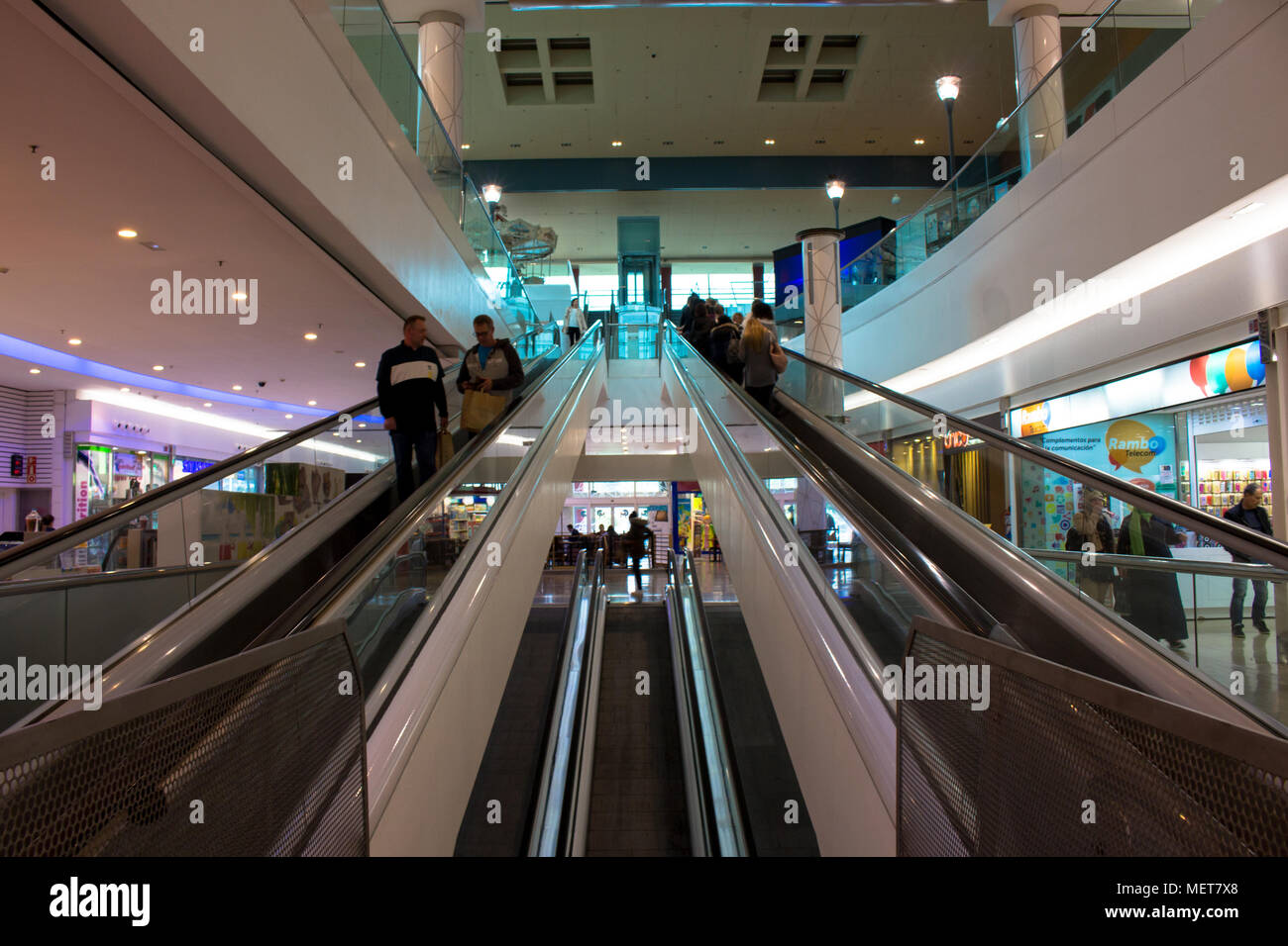 Shopping center. Fuengirola Shopping Center ¨Miramar¨. Fuengirola, Malaga, Andalusia, Spain