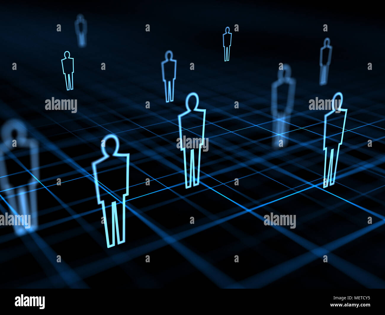 Humanoid icons hi-res stock photography and images - Alamy