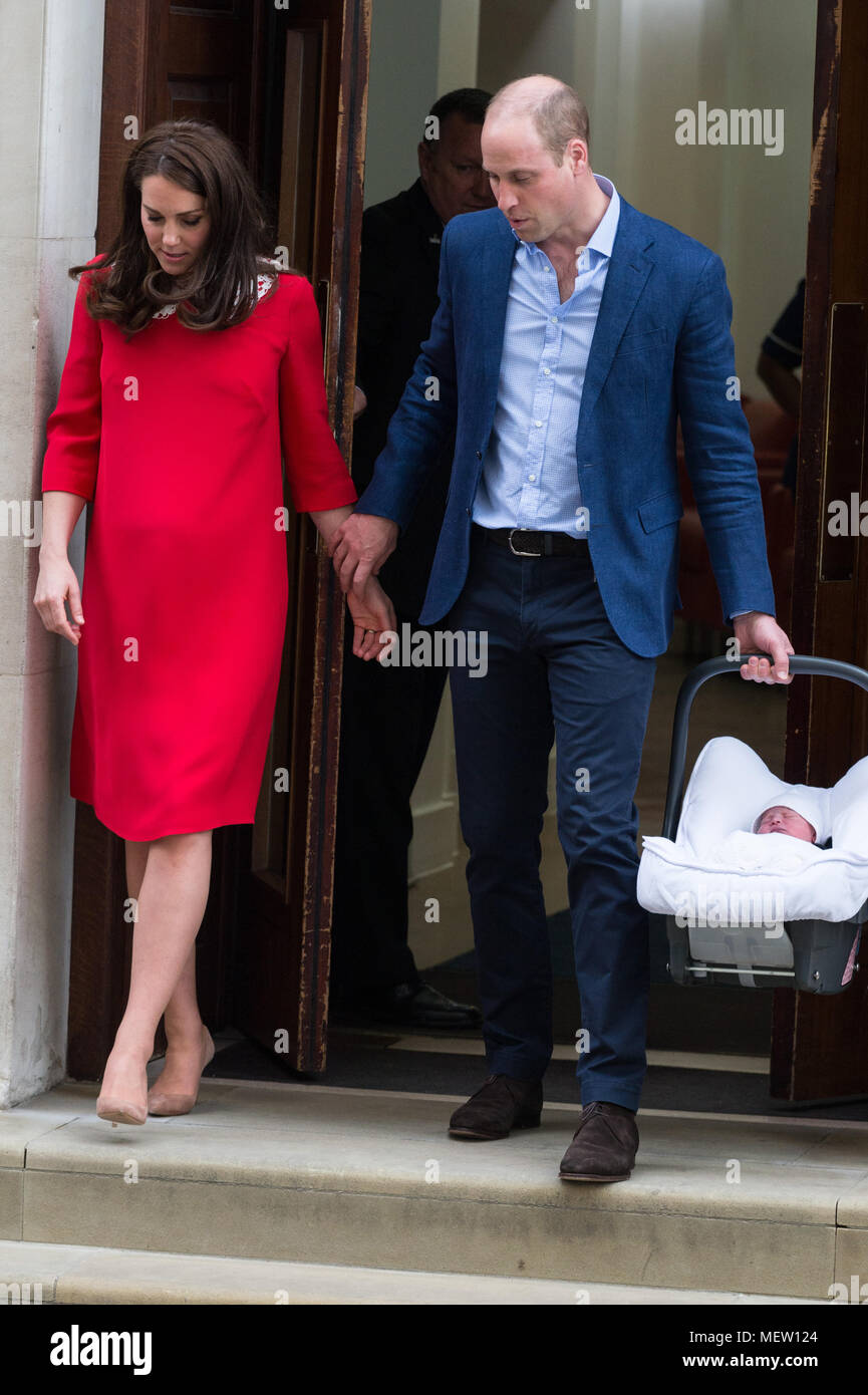 Lindo Wing St Marys Hospital London Uk 23rd Apr 2018