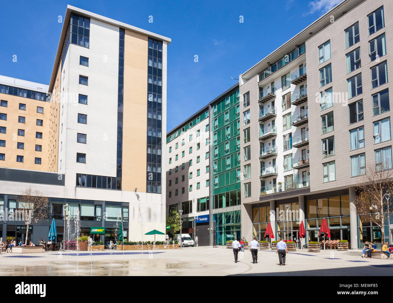 Milton Keynes centre shops and offices external square with cafes and restaurant holkham walk Milton Keynes centre shops and offices external square with cafes and restaurant holkham walk
