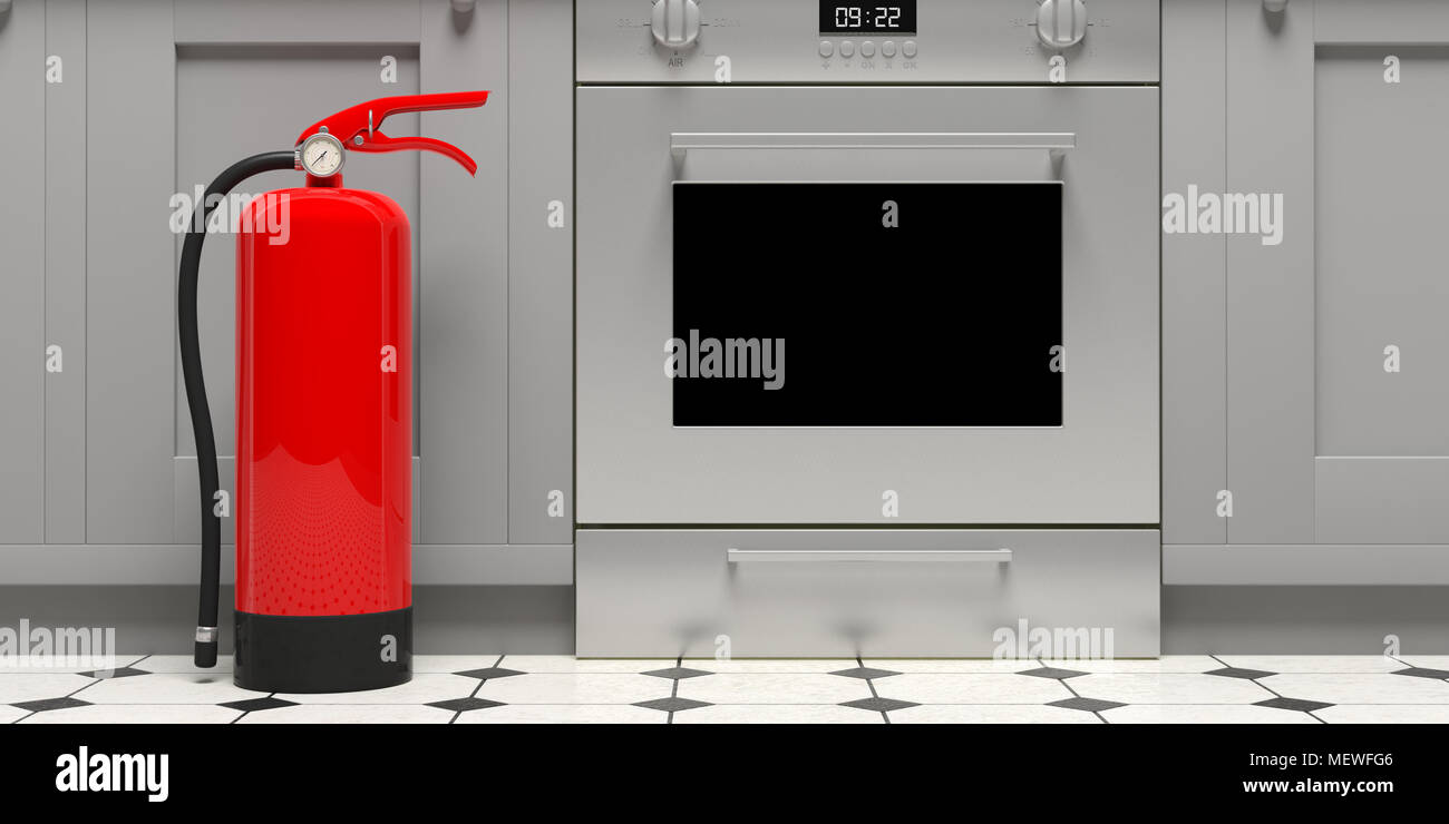 Fire extinguisher kitchen hires stock photography and images Alamy