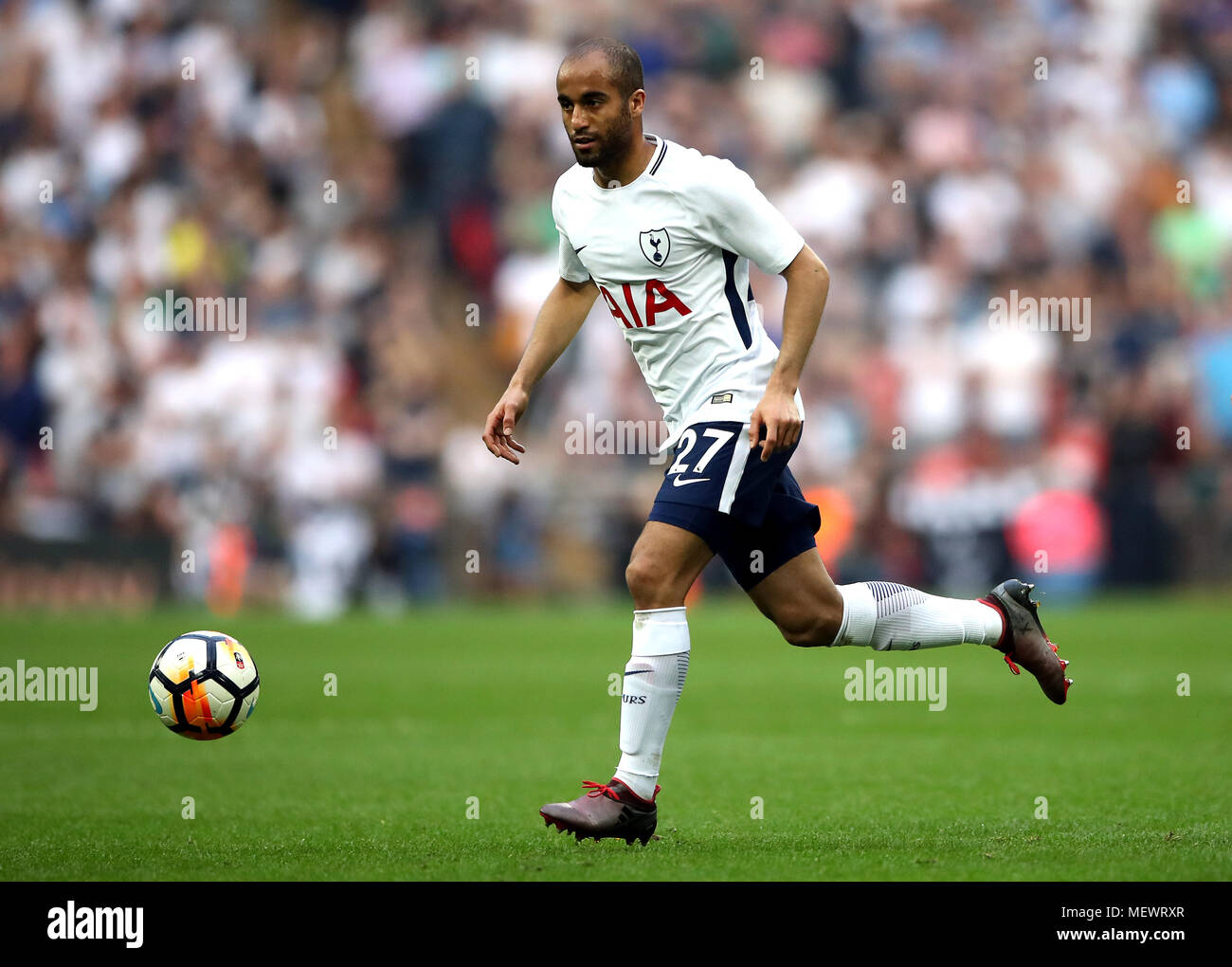 Lucas Moura, Tottenham Hotspur Stock Photo