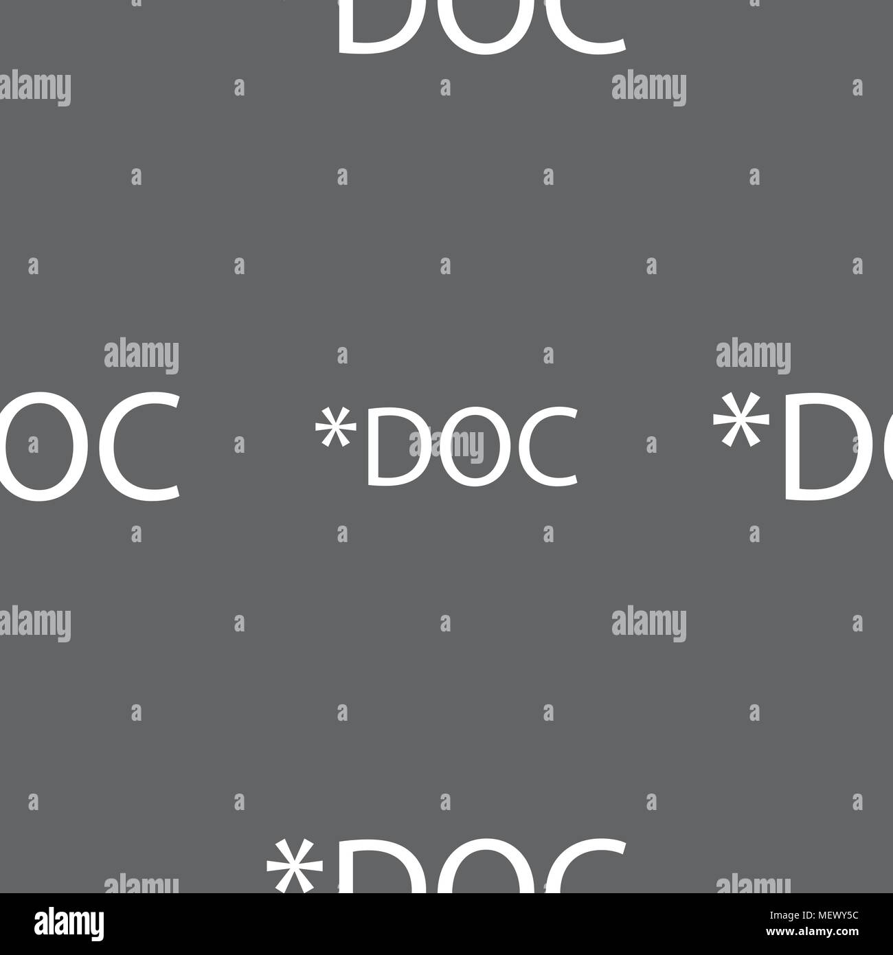 File document icon. Download doc button. Doc file extension symbol ...