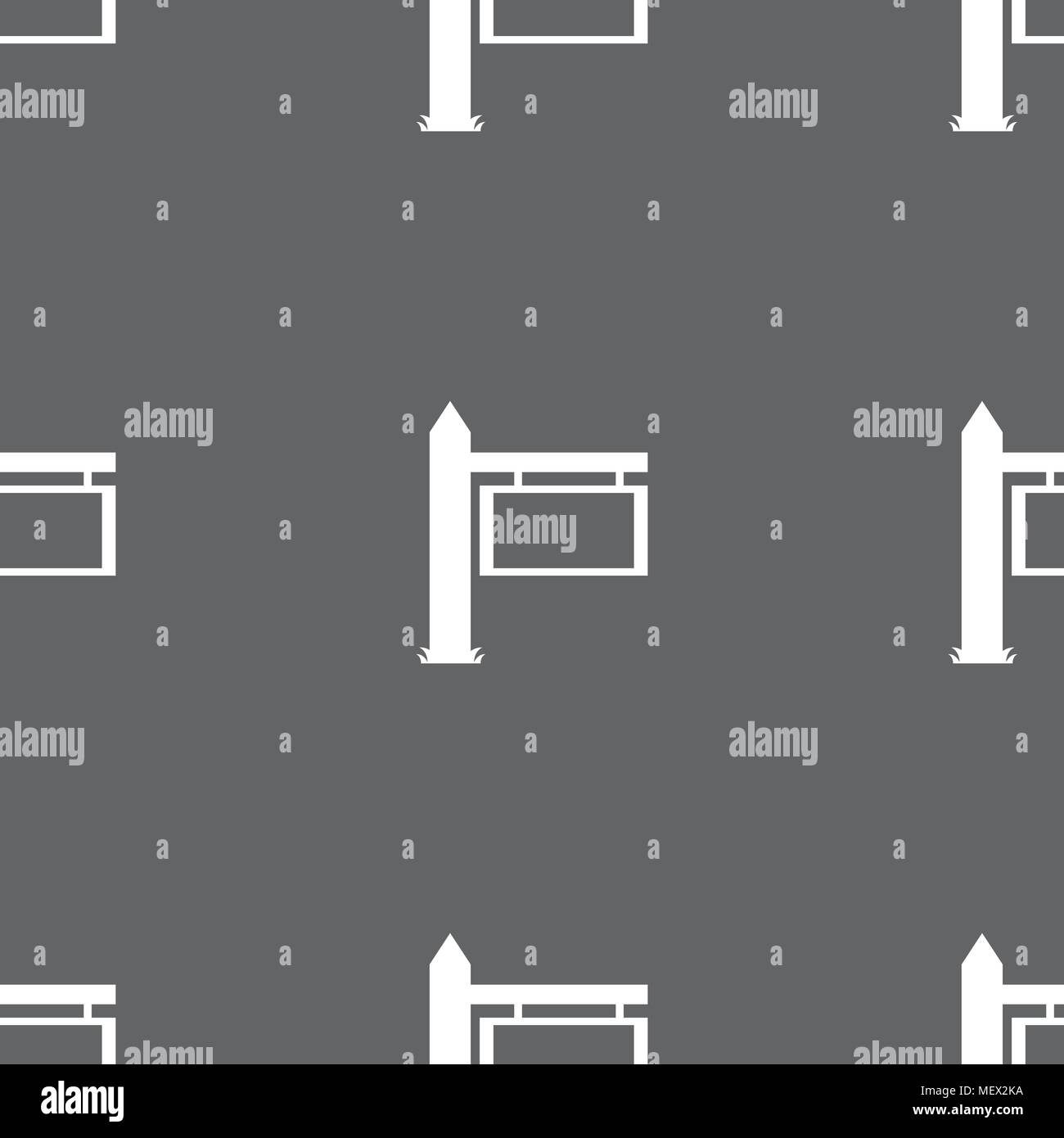 Information Road Sign icon sign. Seamless pattern on a gray background ...