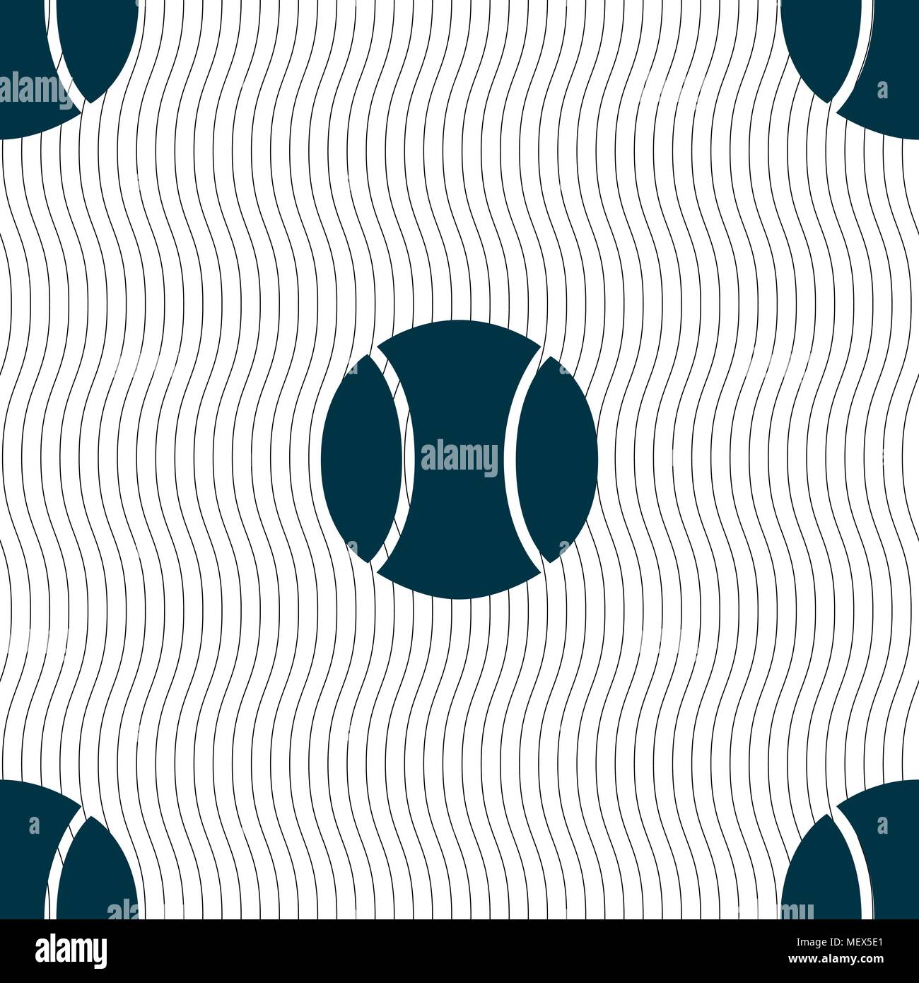 baseball icon sign. Seamless pattern with geometric texture. Vector ...