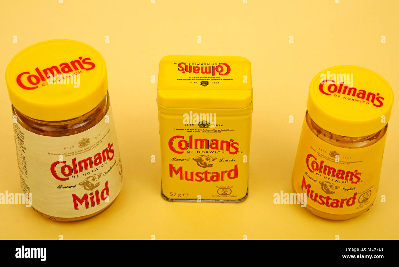 Colmans mild mustard hires stock photography and images Alamy