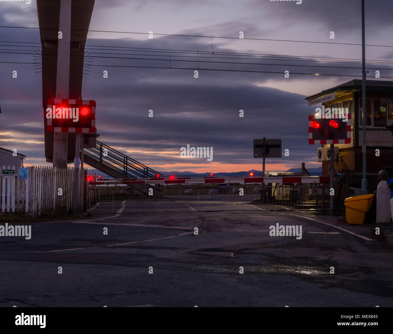 Level Crossing Uk High Resolution Stock Photography And Images Alamy