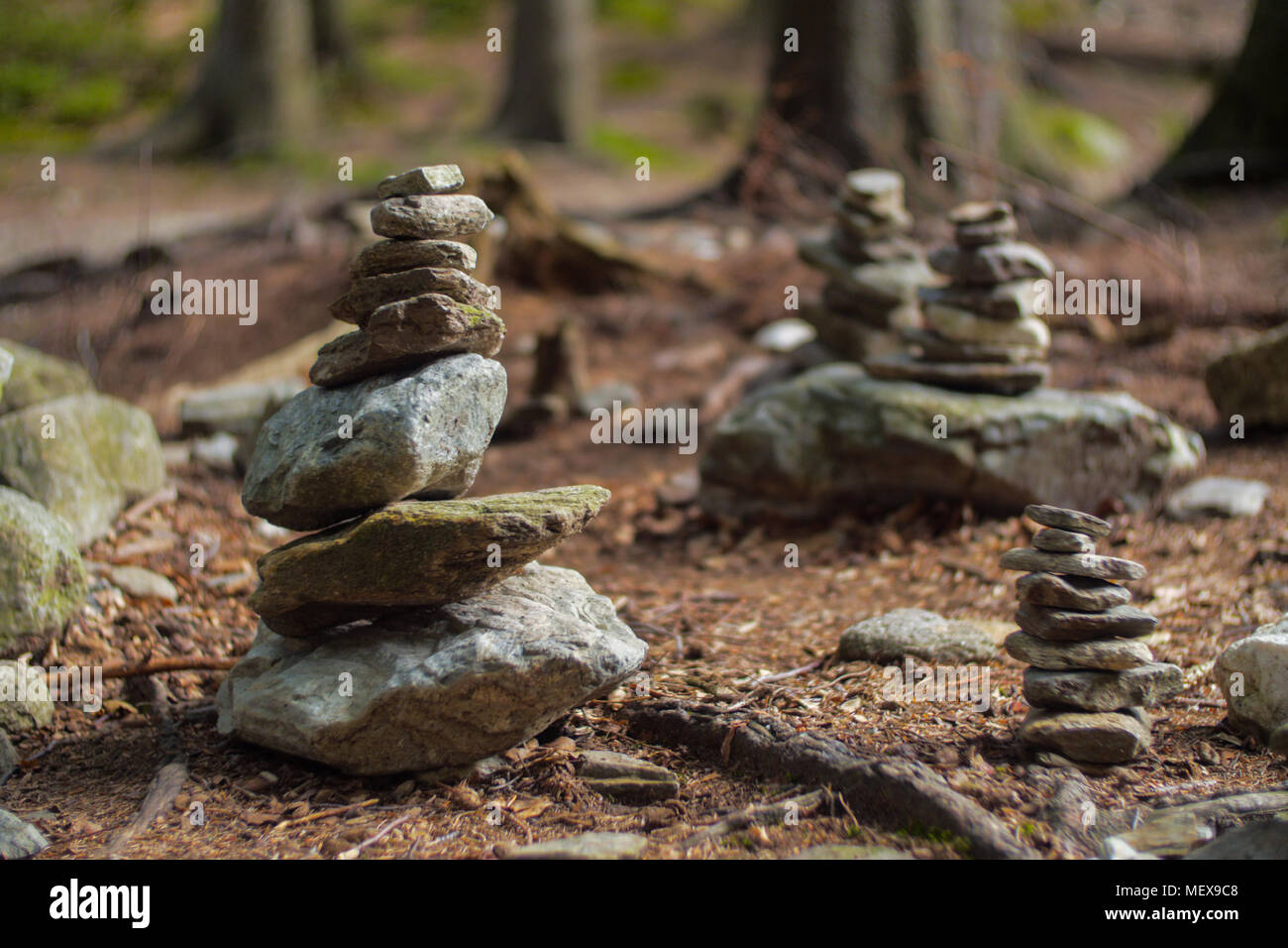 Rock totems hi-res stock photography and images - Alamy