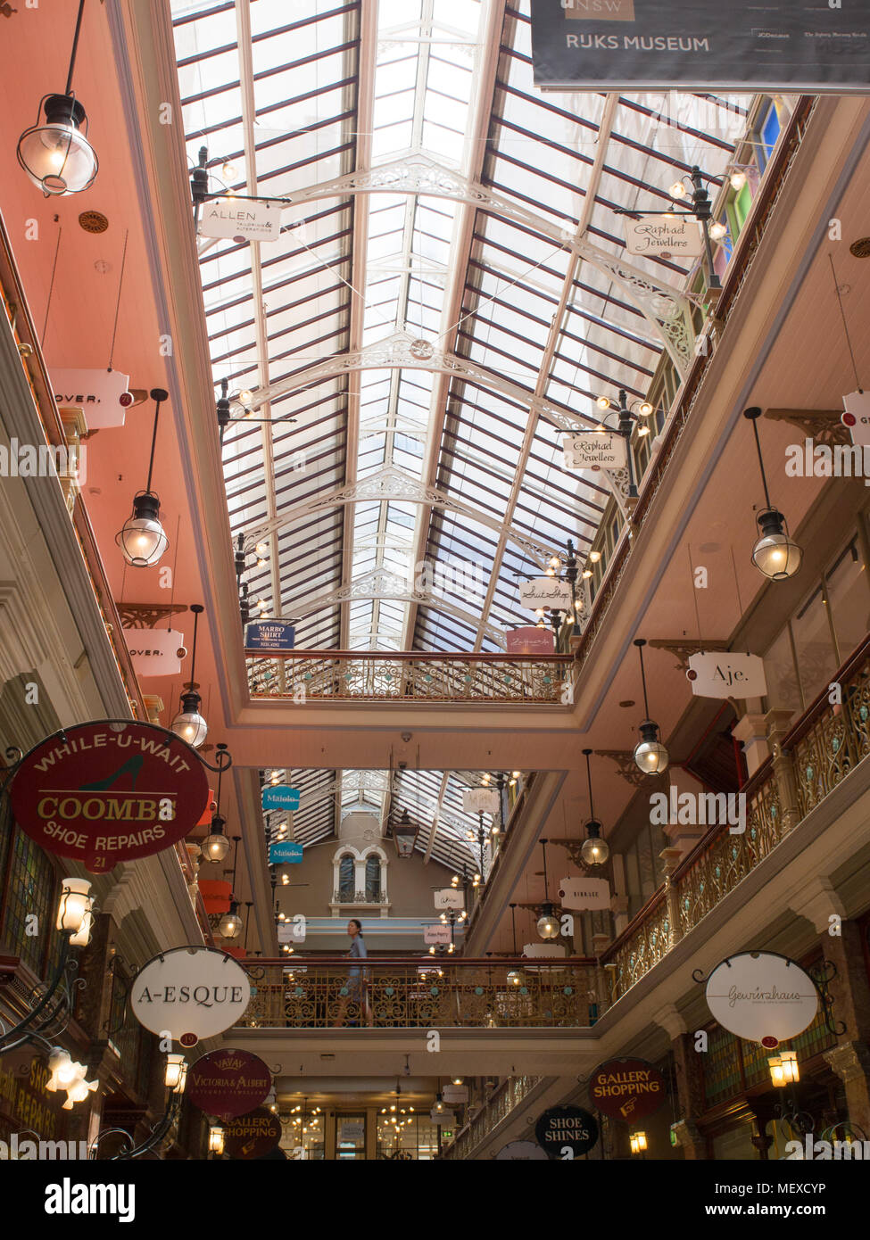 Queen Victoria Building In Sydney Stock Photo Alamy