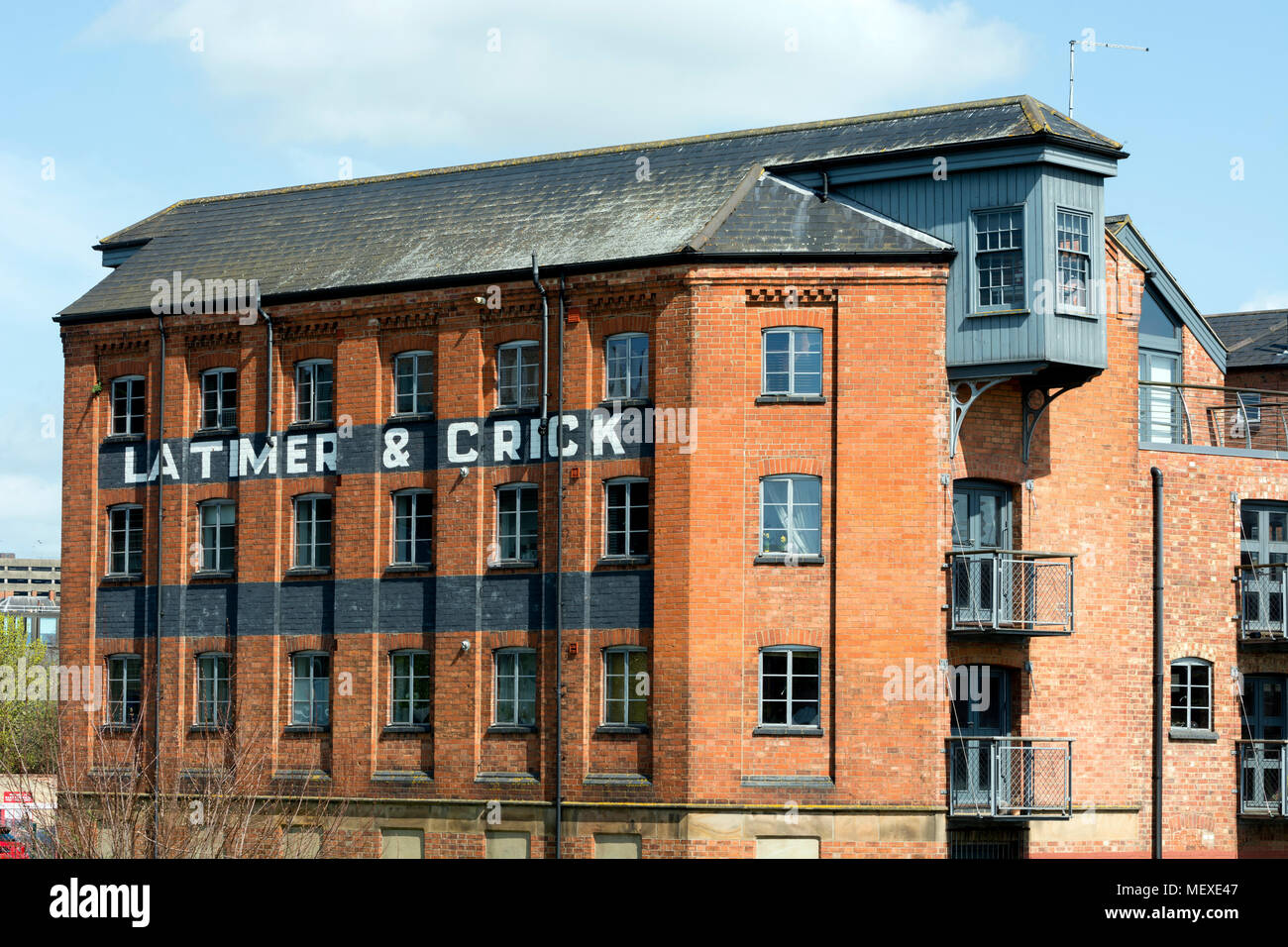 Latimer and Crick warehouse, Northampton, Northamptonshire, England, UK