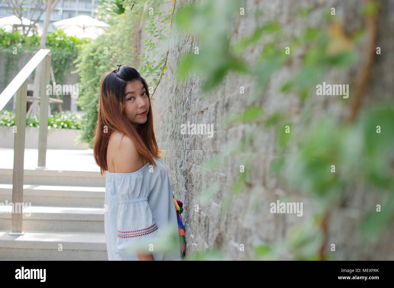 Beautiful woman asian hi-res stock photography and images - Alamy