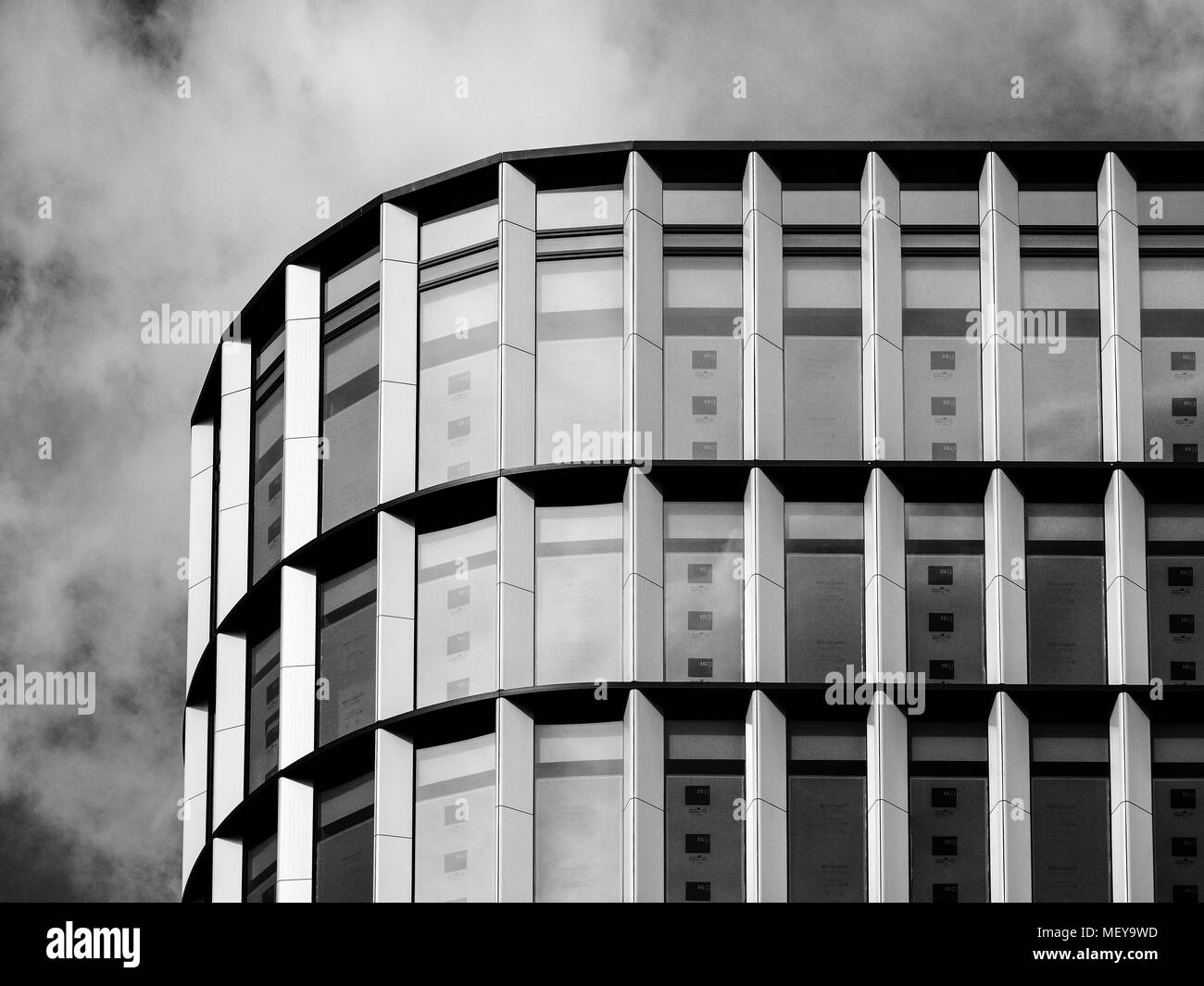 Modern Office Block Stock Photo Alamy