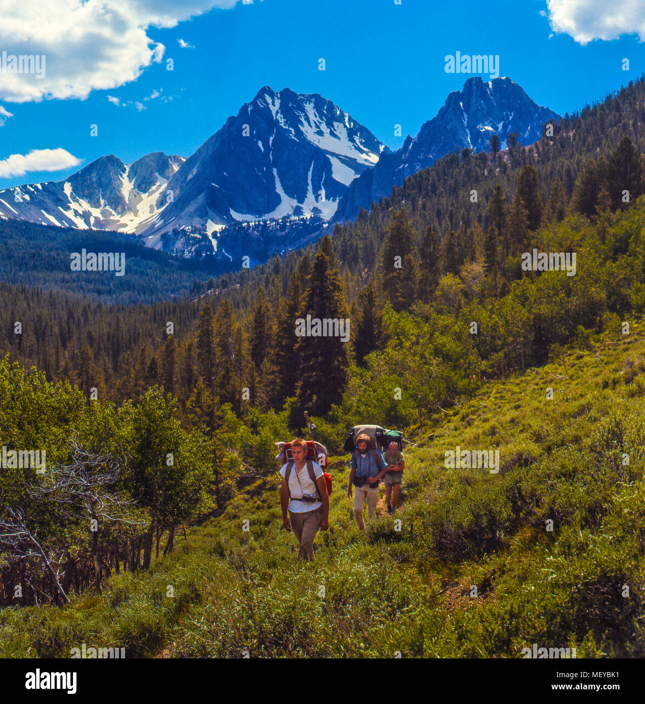 White cloud mountains idaho hires stock photography and images Alamy