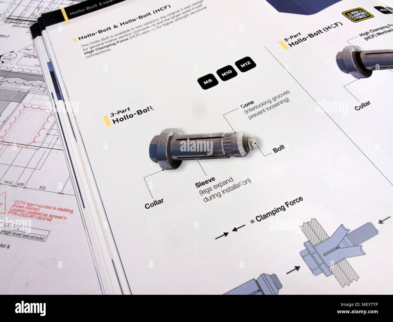 fastener technical data sheet for fixings used in the construction