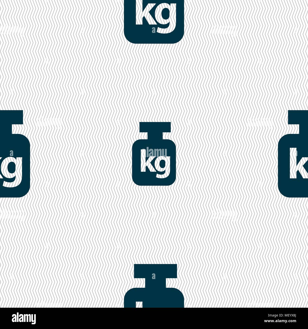 Weight sign. Seamless pattern with geometric texture. Vector ...