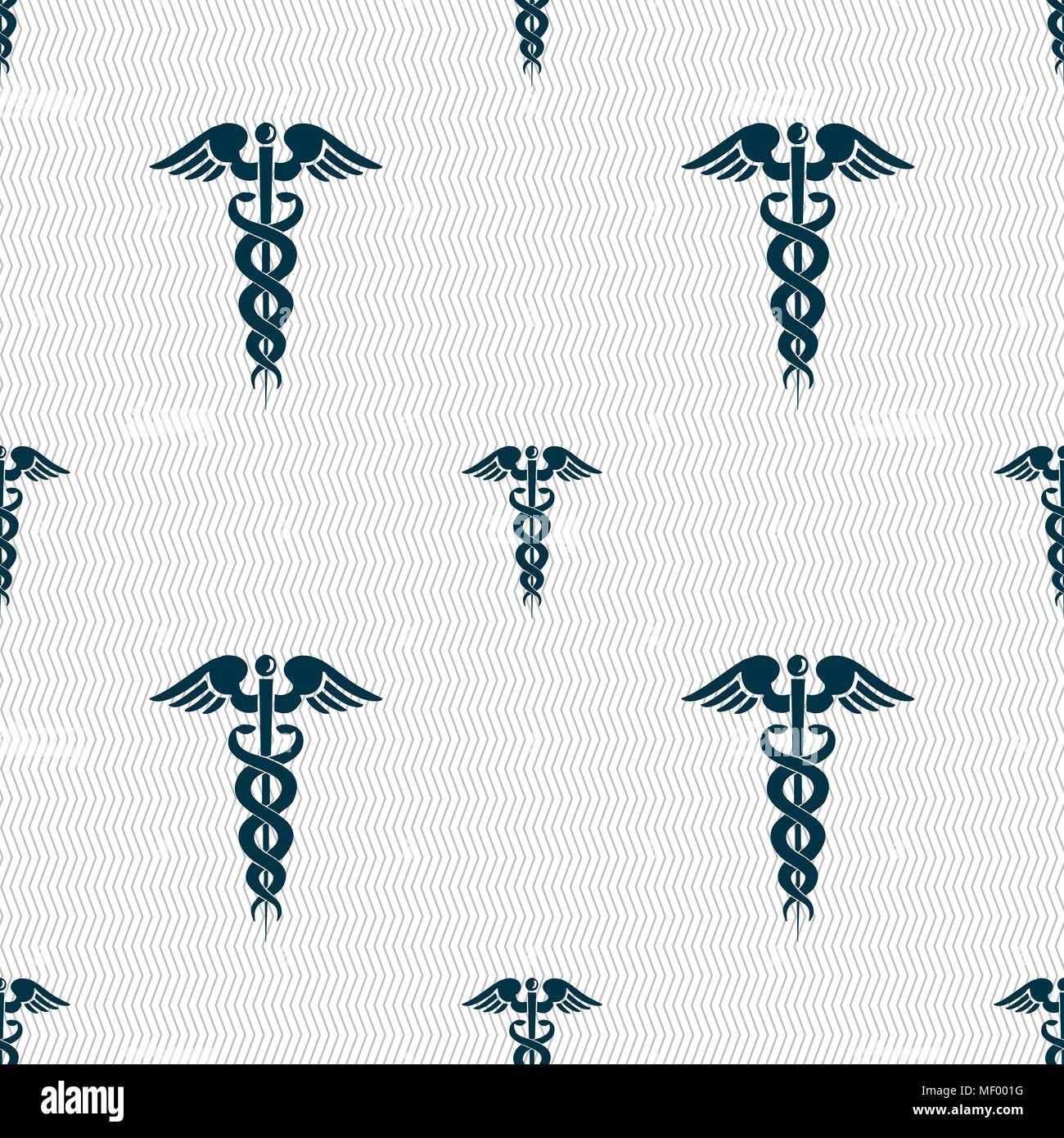 medicine sign. Seamless pattern with geometric texture. Vector ...