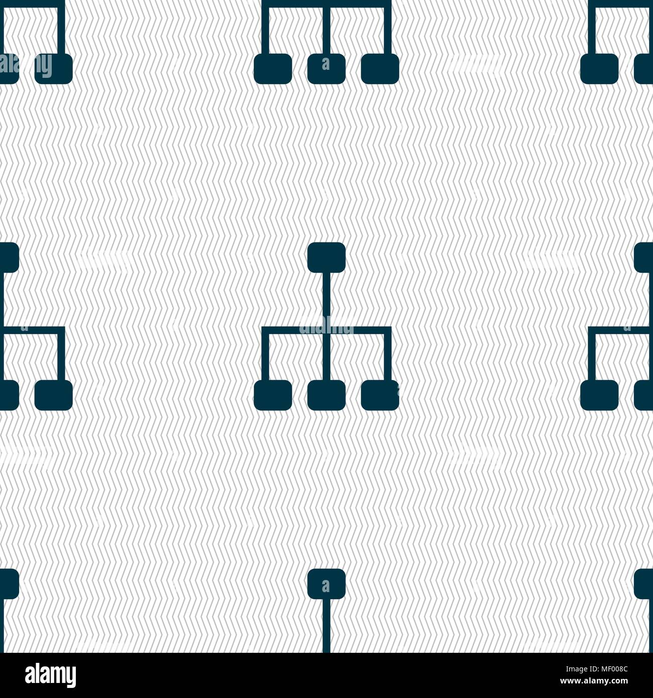 social network icon sign. Seamless pattern with geometric texture ...