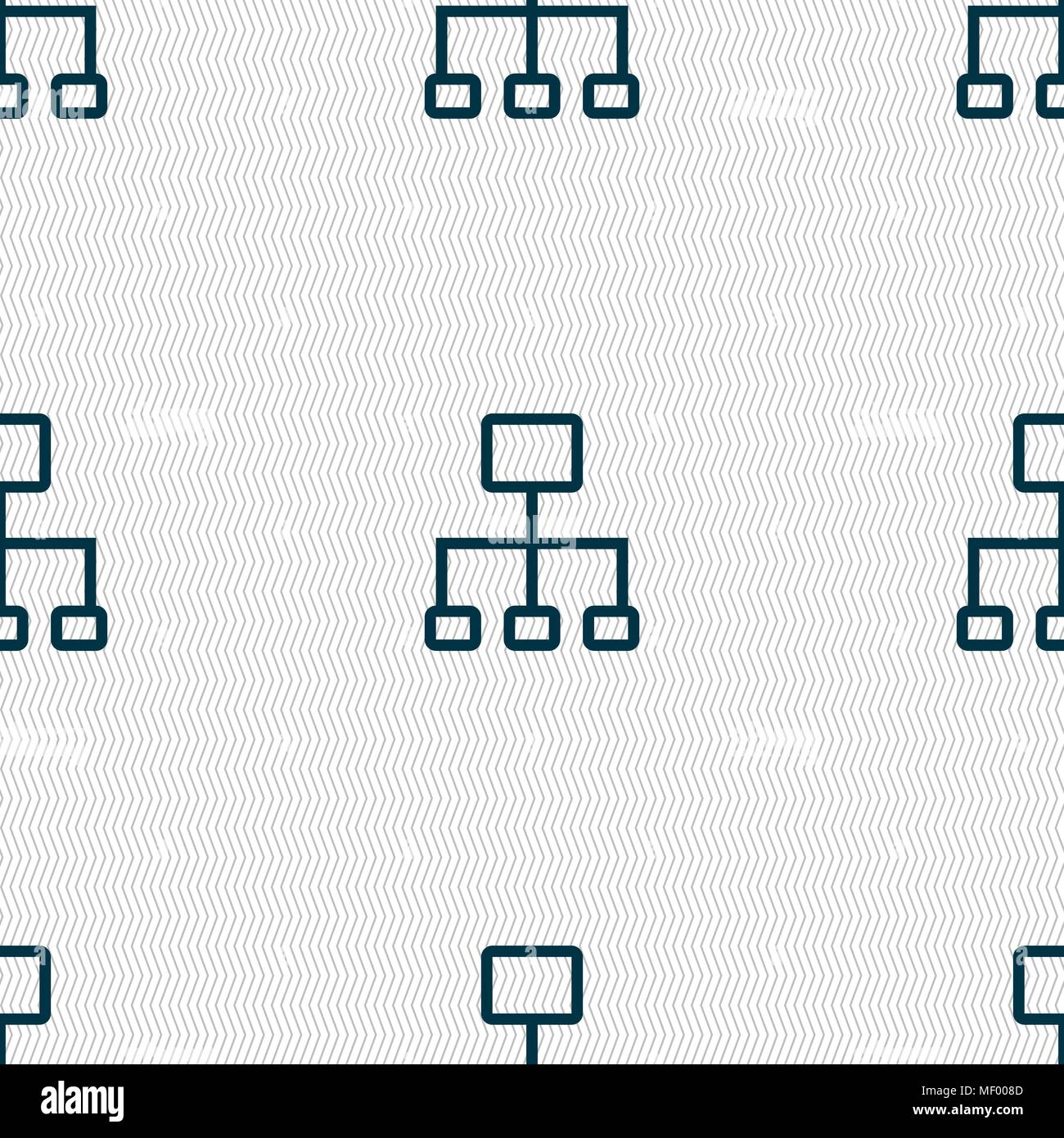 social network icon sign. Seamless pattern with geometric texture ...