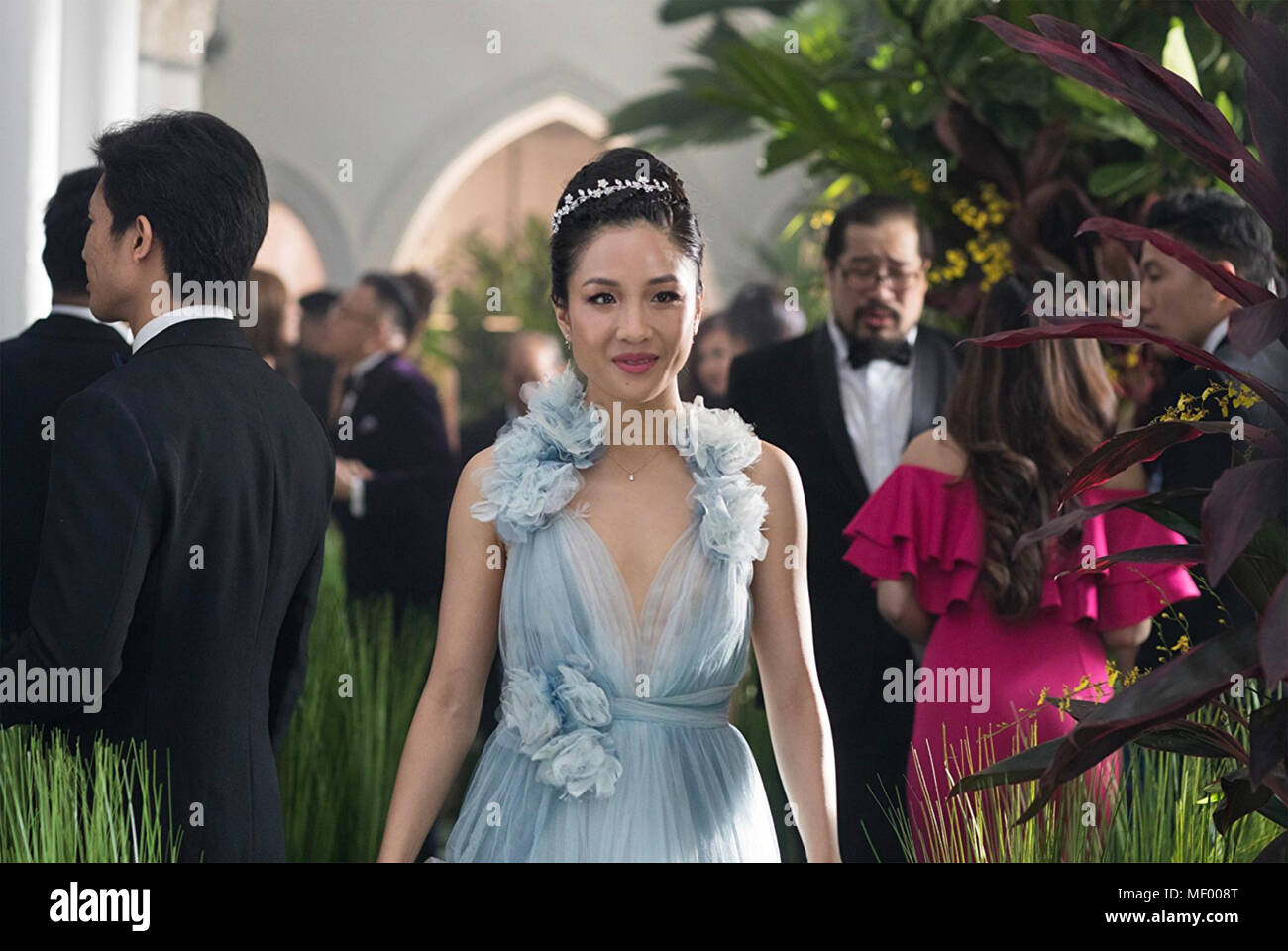 CRAZY RICH ASIANS 2018 Warner Bros film with Constance Wu Stock Photo