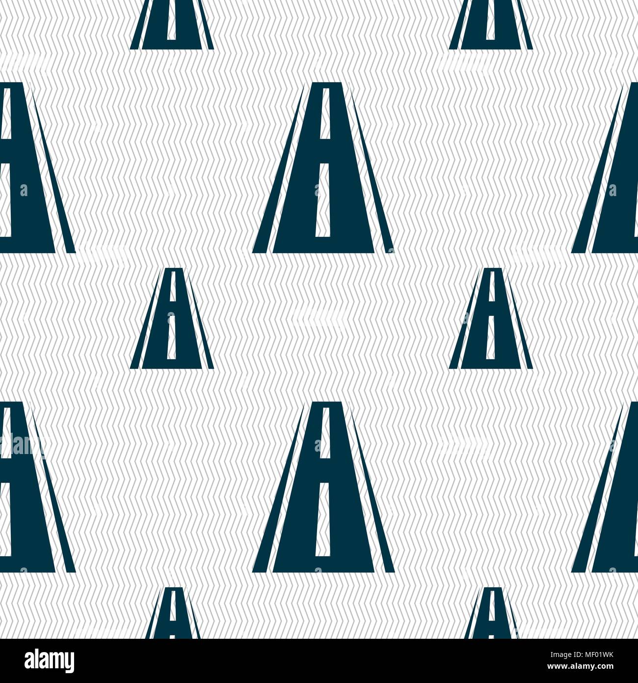 Seamless texture highway asphalt road Stock Vector Images - Alamy
