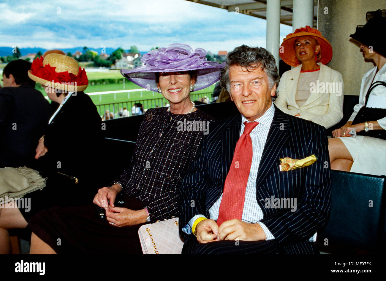 Albert Darboven mit Ehefrau Edda Prinzessin
