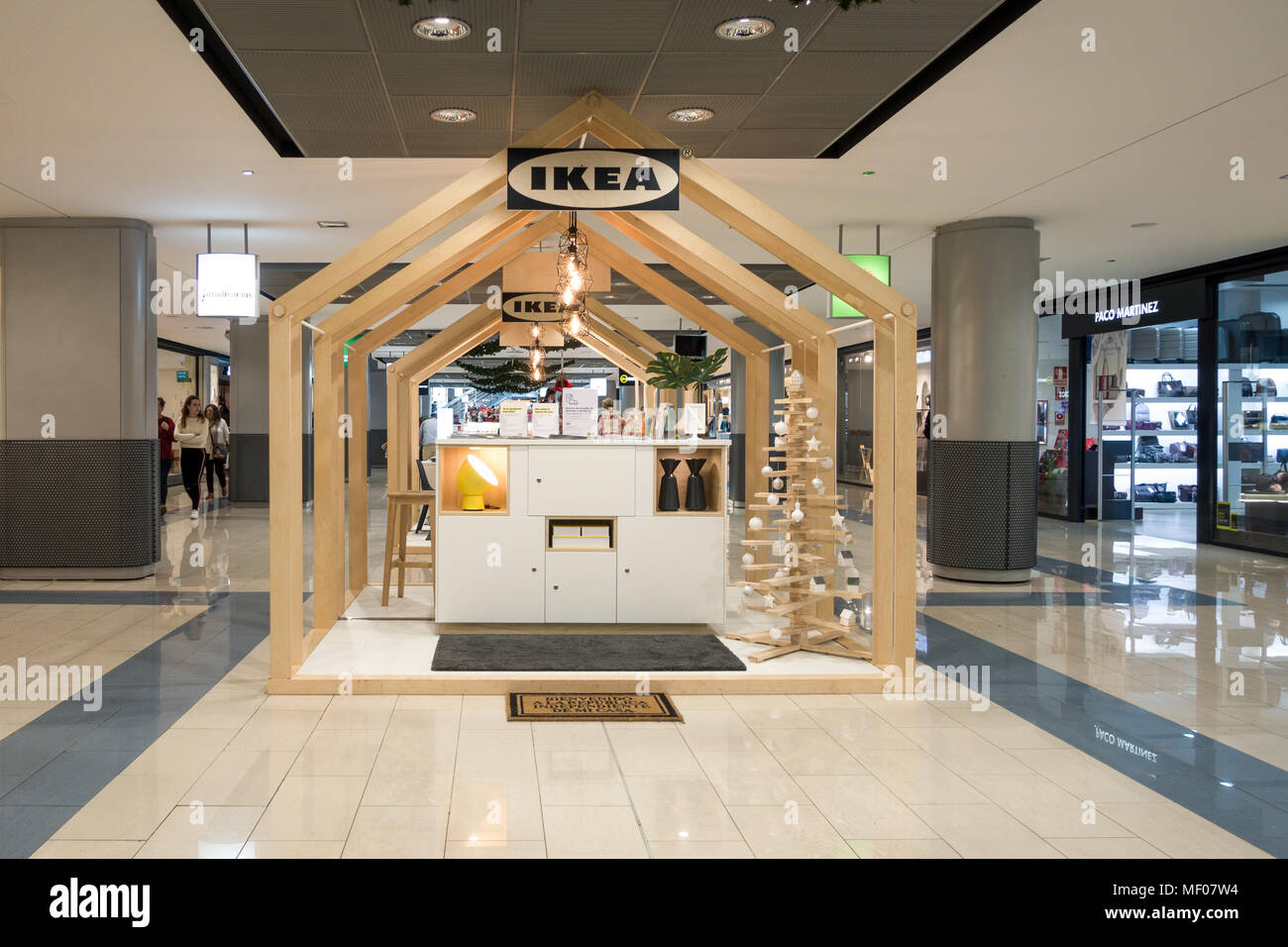 New Ikea stand at La Marina Shopping Centre, Finestrat, Spain. New concept  customer consultation and service point Stock Photo - Alamy